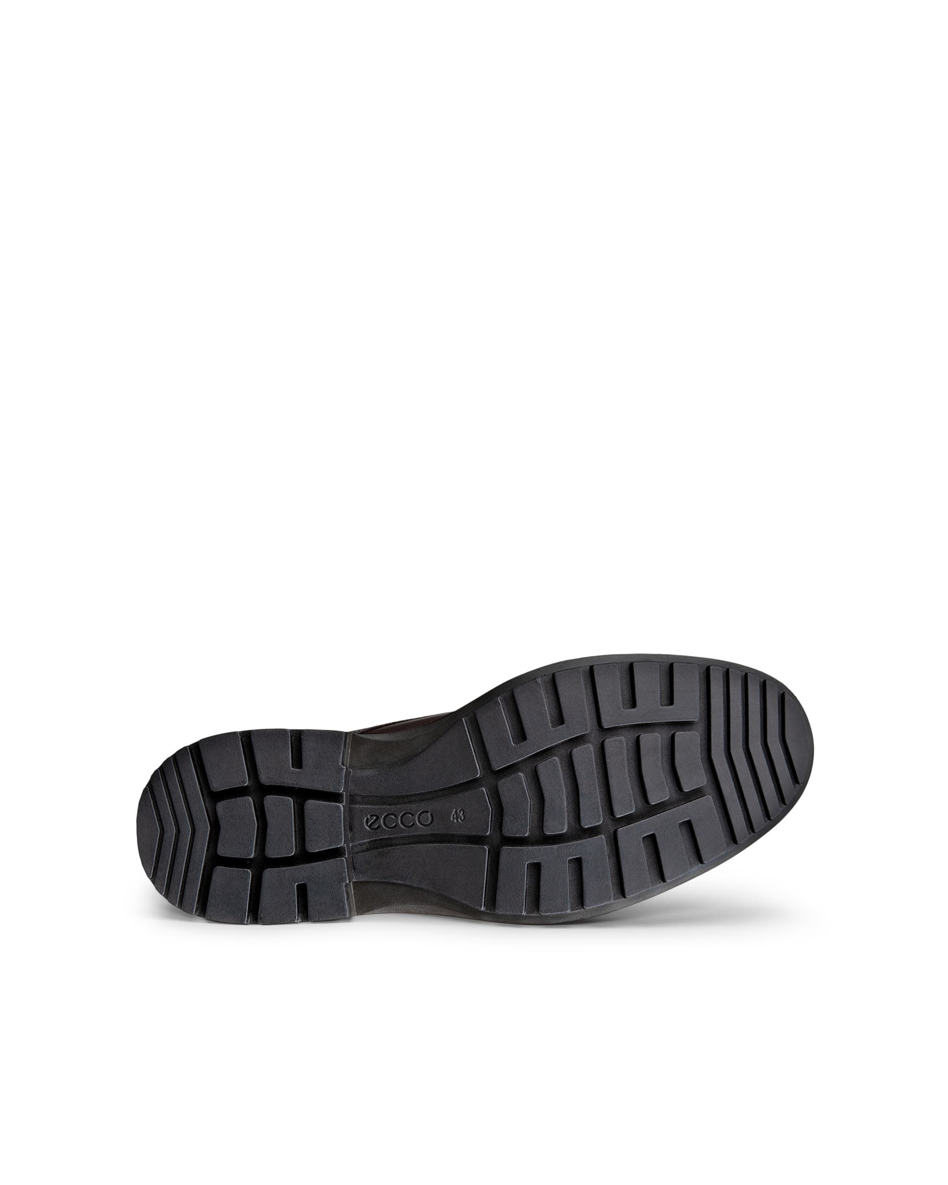 Męskie skórzane buty za kostkę Gore-Tex ECCO® METROPOLE OSLO - Brązowy - Sole