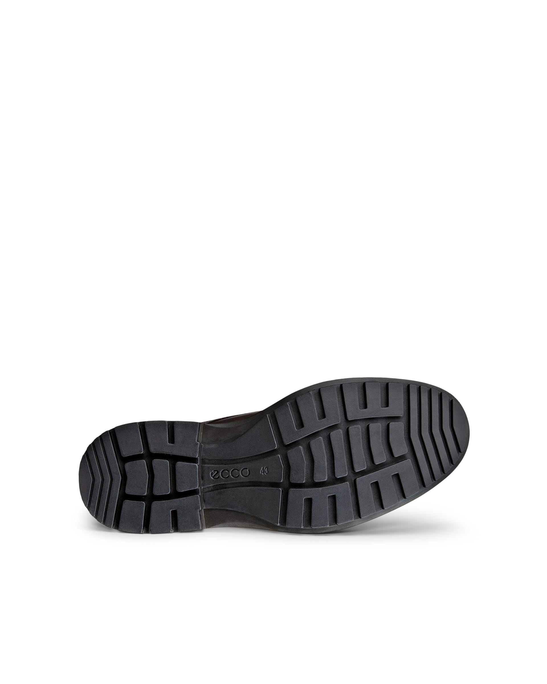 Męskie skórzane buty za kostkę Gore-Tex ECCO® METROPOLE OSLO - Brązowy - Sole