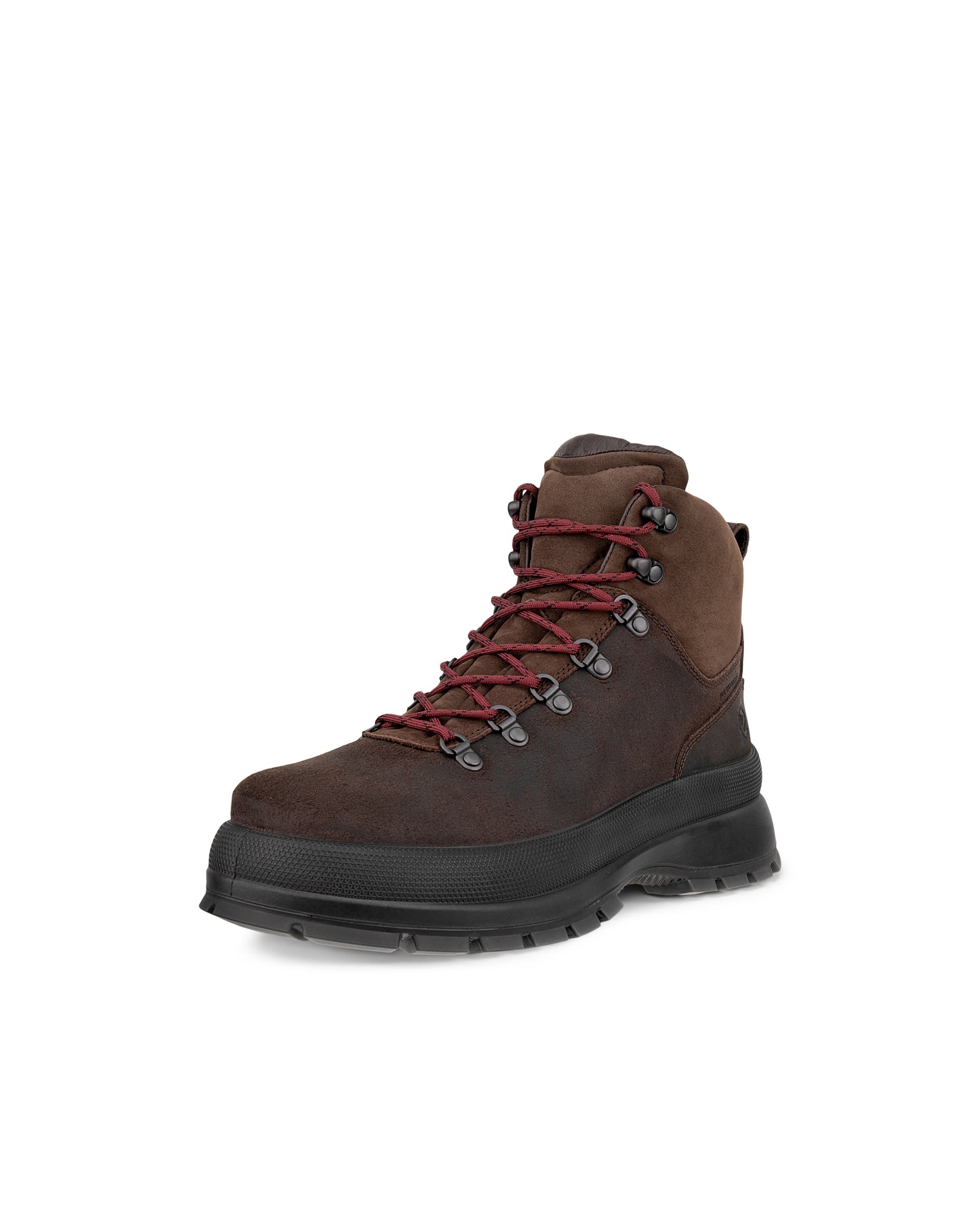 Men's ECCO® Track 30 Suede Waterproof Boot - Brown - Main