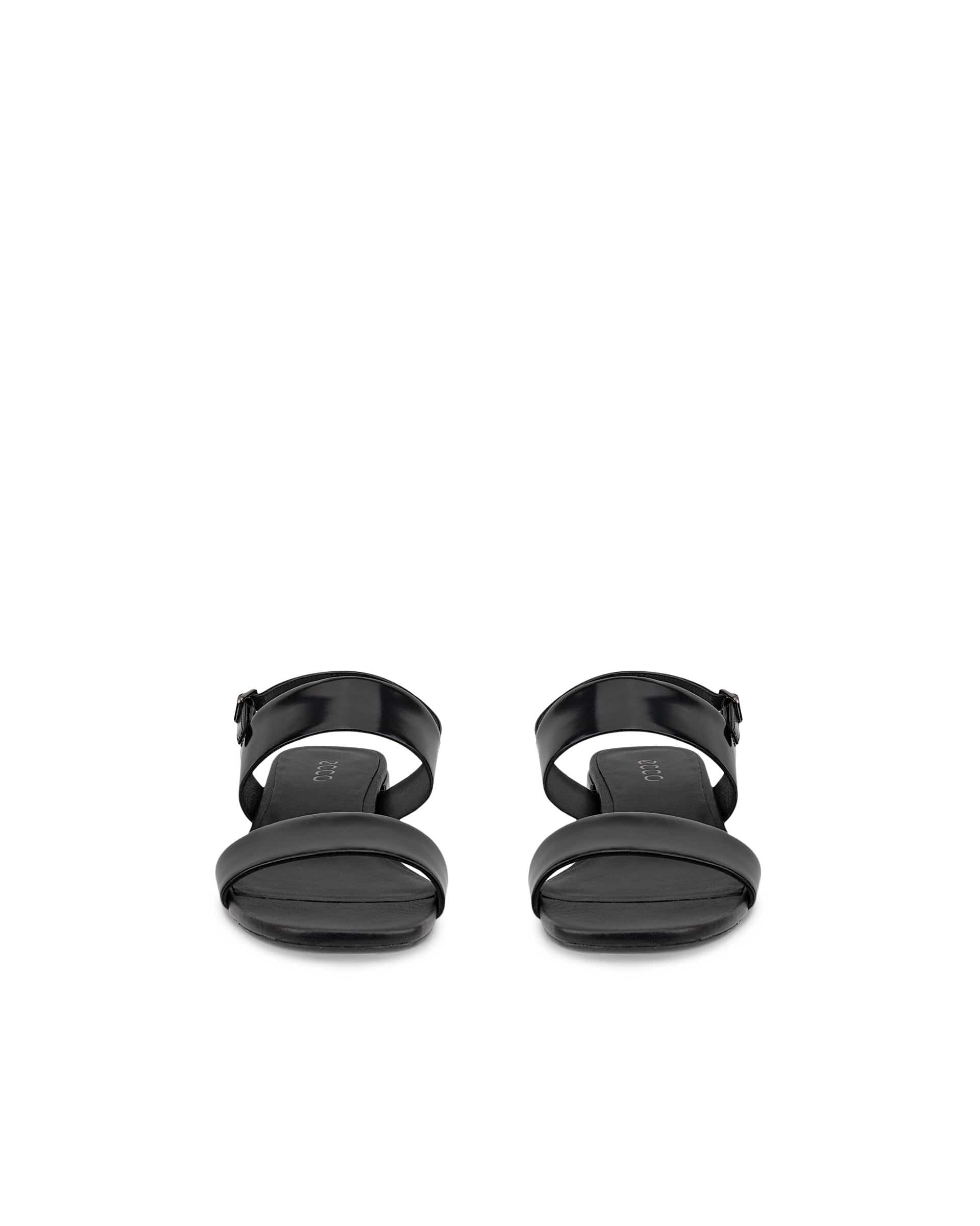 ECCO® LIVA SANDAL 35 Högklackad skinnsandal dam - Svart - Front pair