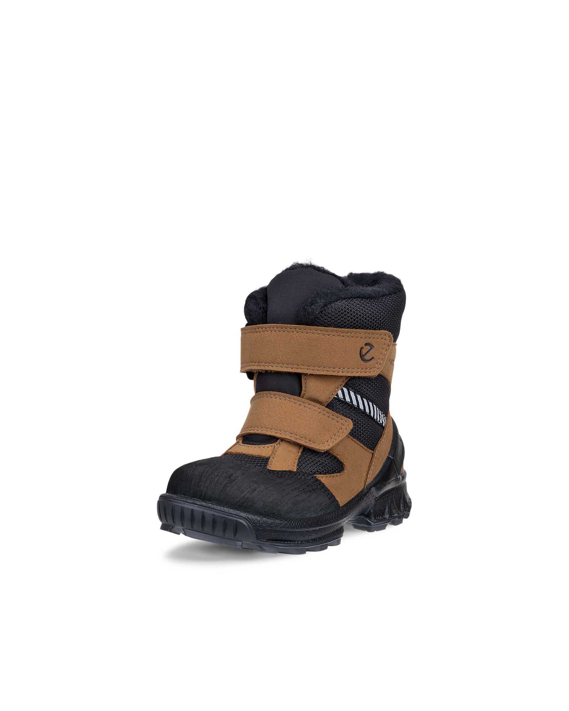 Dziecięce wodoodporne tekstylne buty zimowe ECCO® BIOM HIKE INFANT - Brązowy - Main