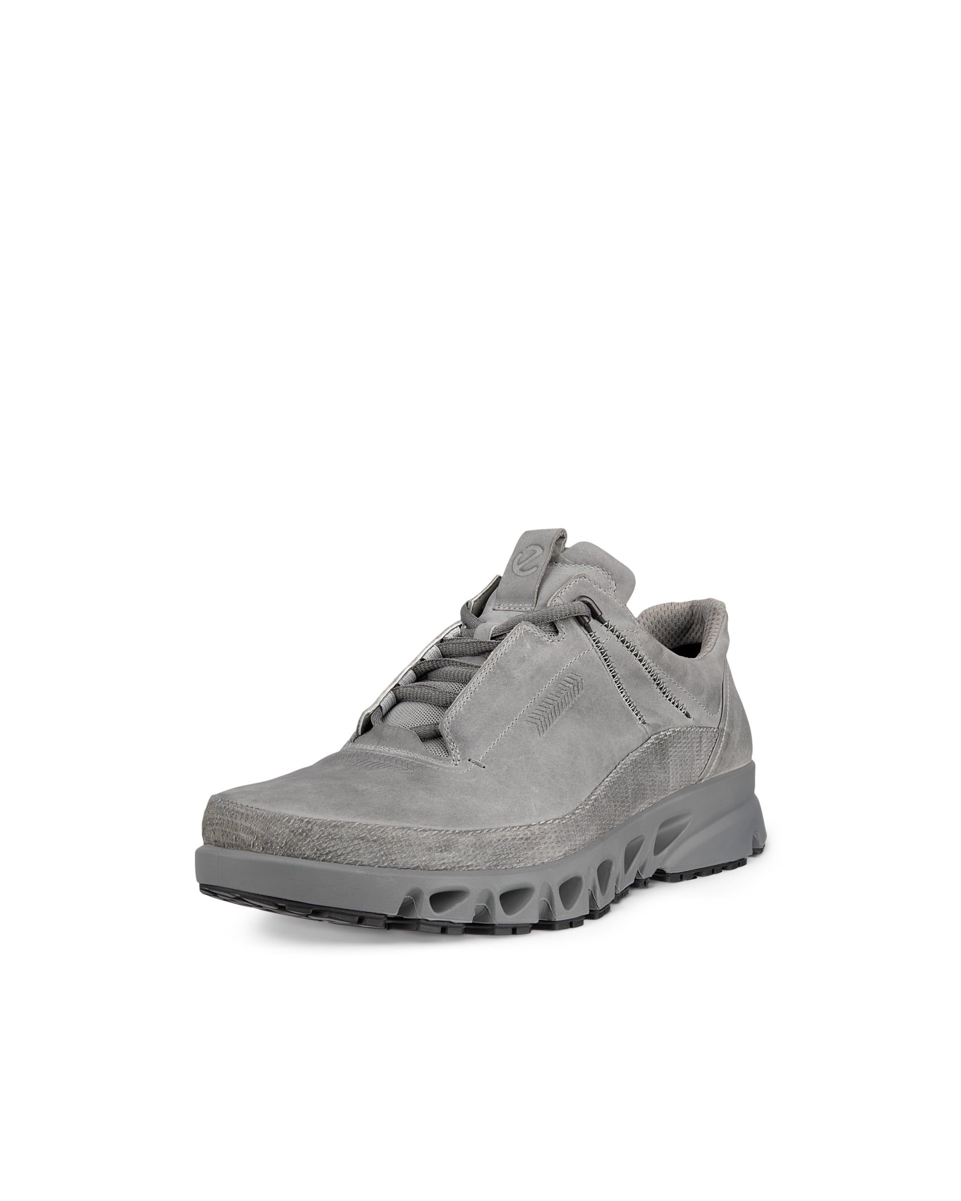 ECCO Multi Vent Low メンズ レザーGore-Texアウトドアスニーカー - グレー - Main