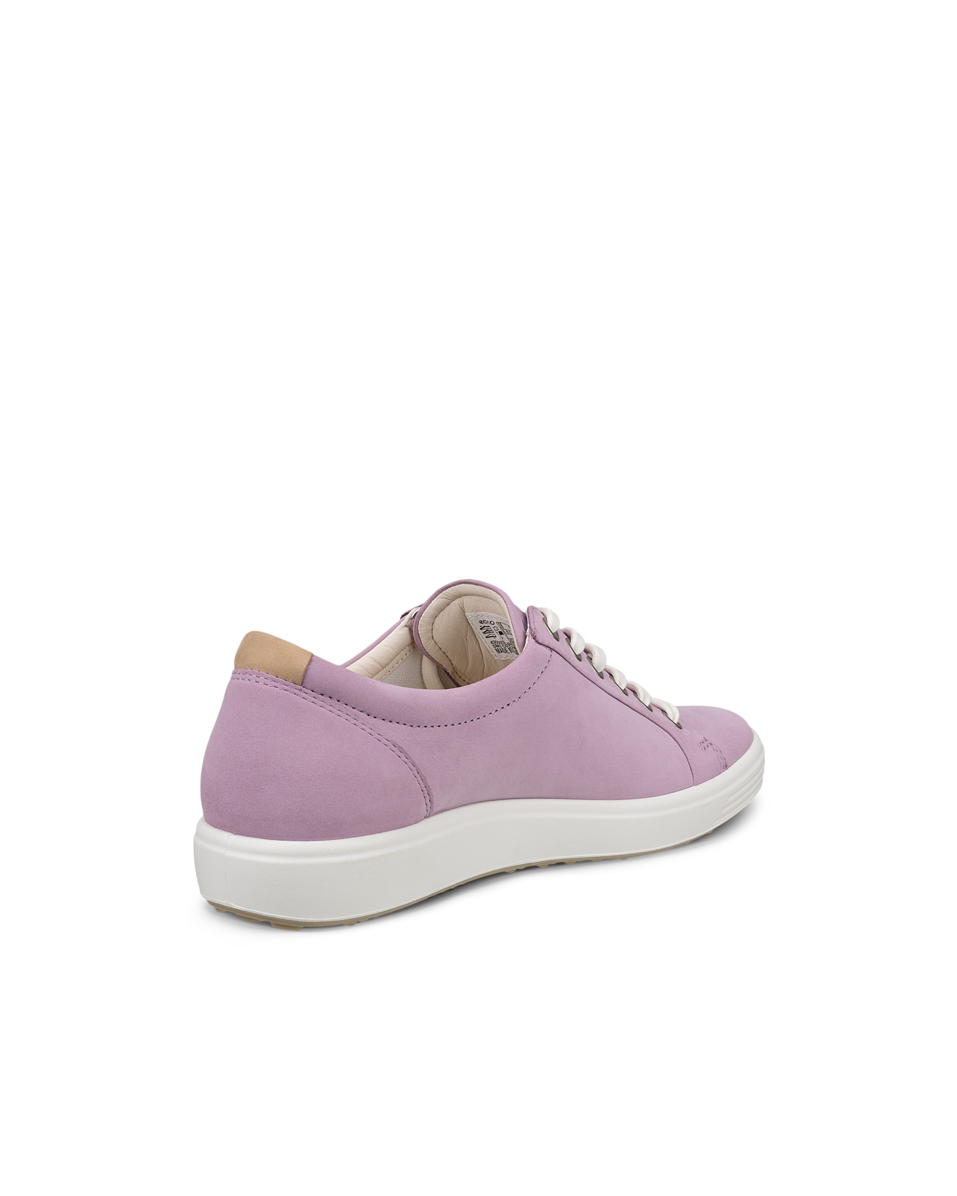 ECCO® Soft 7 baskets en cuir pour femme - Violet - Back
