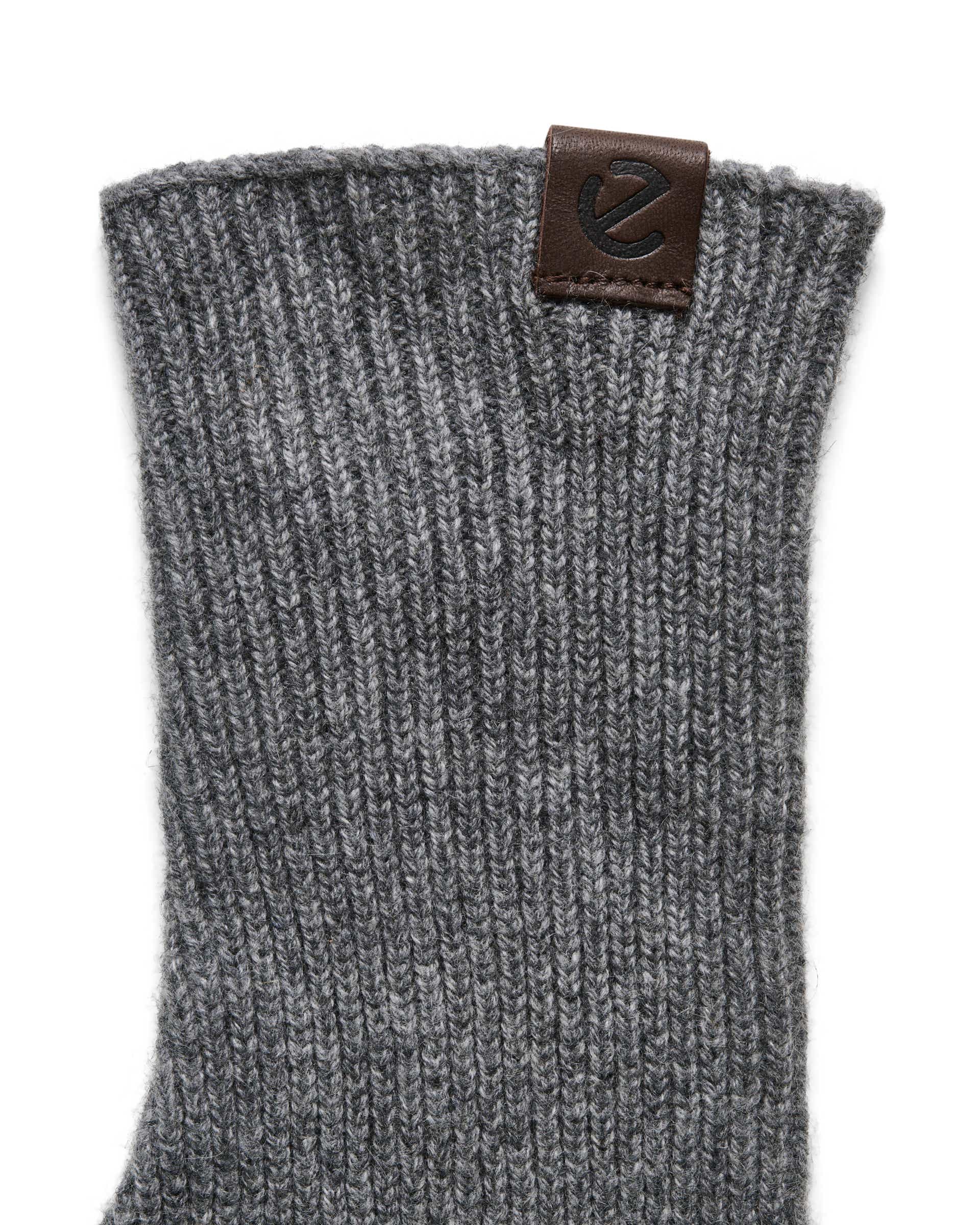 ECCO® Classic Damen Textilhandschuhe - Grau - Detail-1