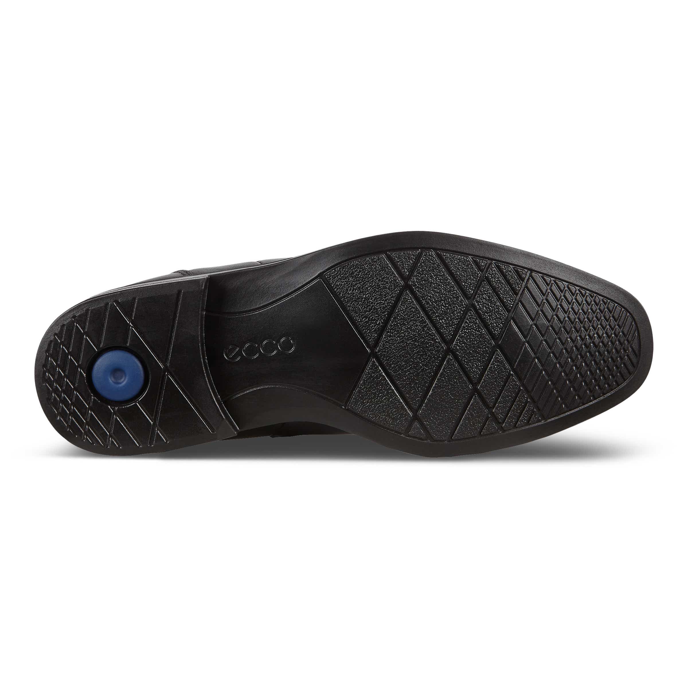 Men's ECCO® Melbourne Leather Chelsea Boot - Black - Sole