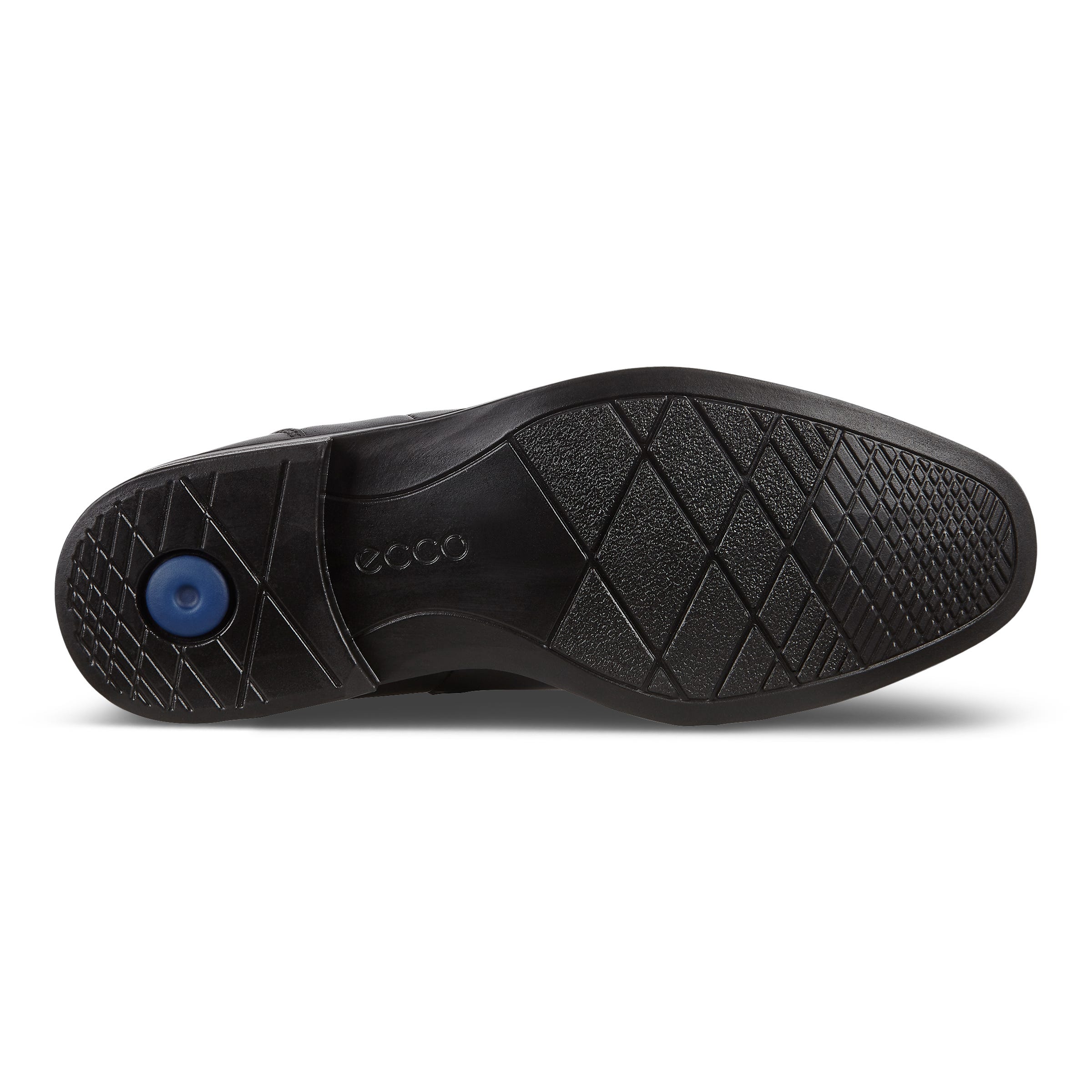 Men's ECCO® Melbourne Leather Chelsea Boot - Black - Sole