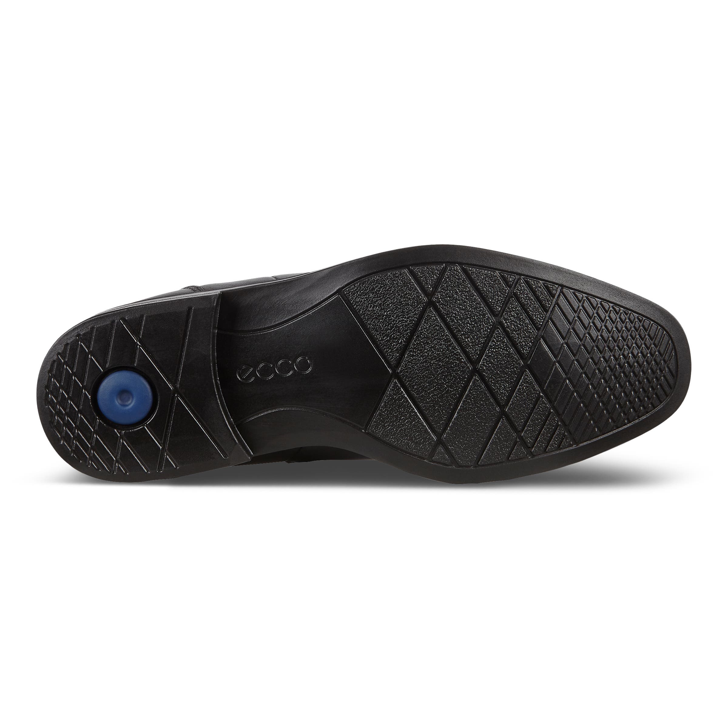 Men's ECCO® Melbourne Leather Chelsea Boot - Black - Sole