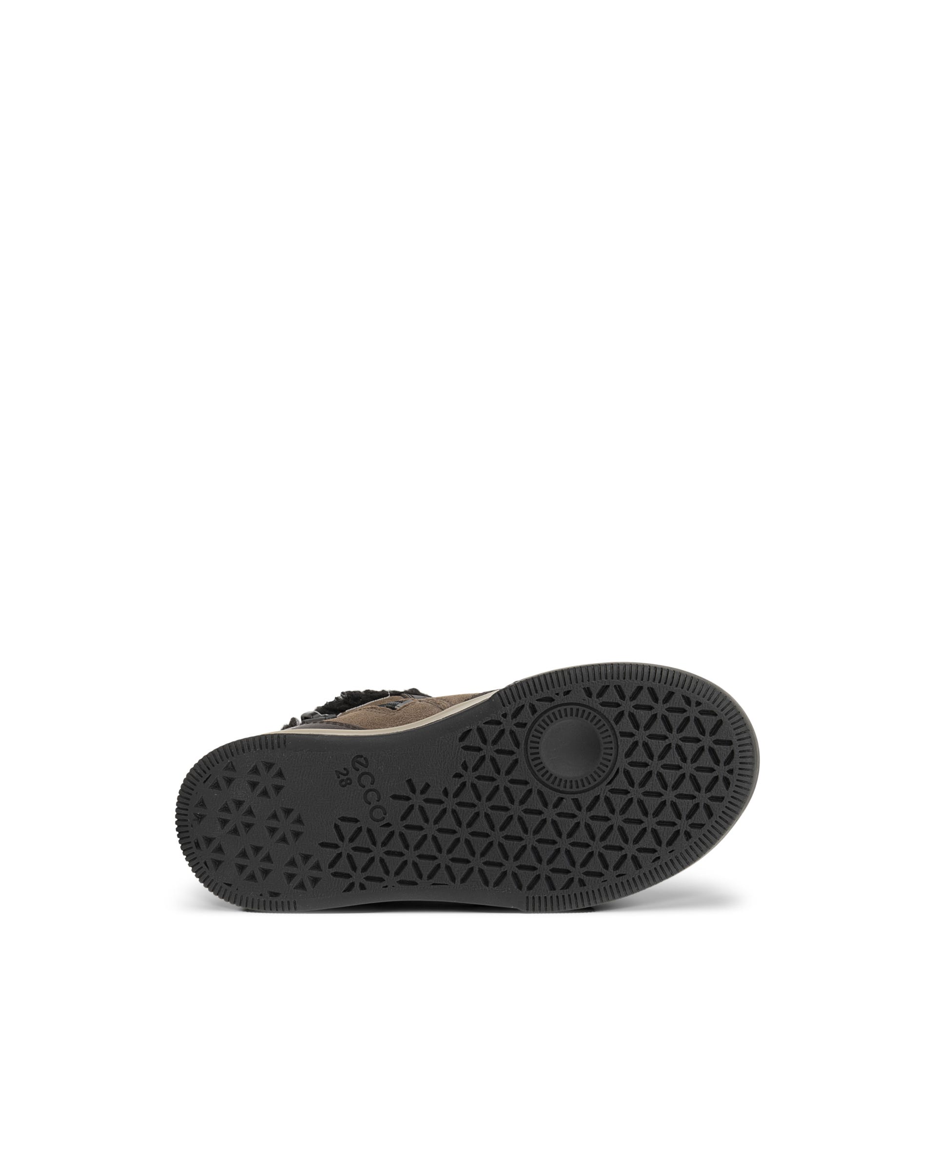 ECCO® STREET COURT K nahast vabaajasaabas lastele - Pruun - Outside