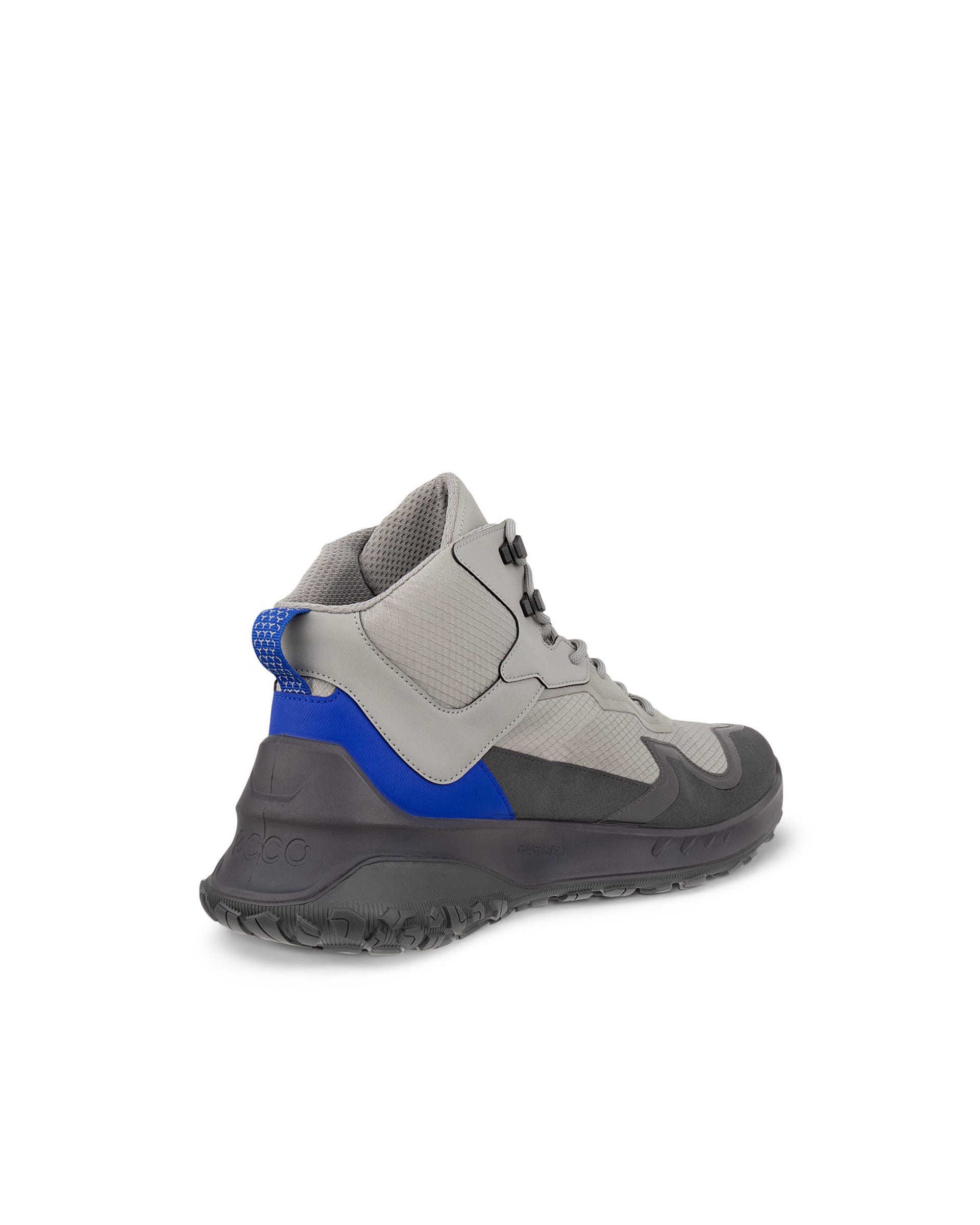 ECCO® ULT-TRN Herren Wasserdichte Wanderschuh aus Veloursleder - Grau - Back