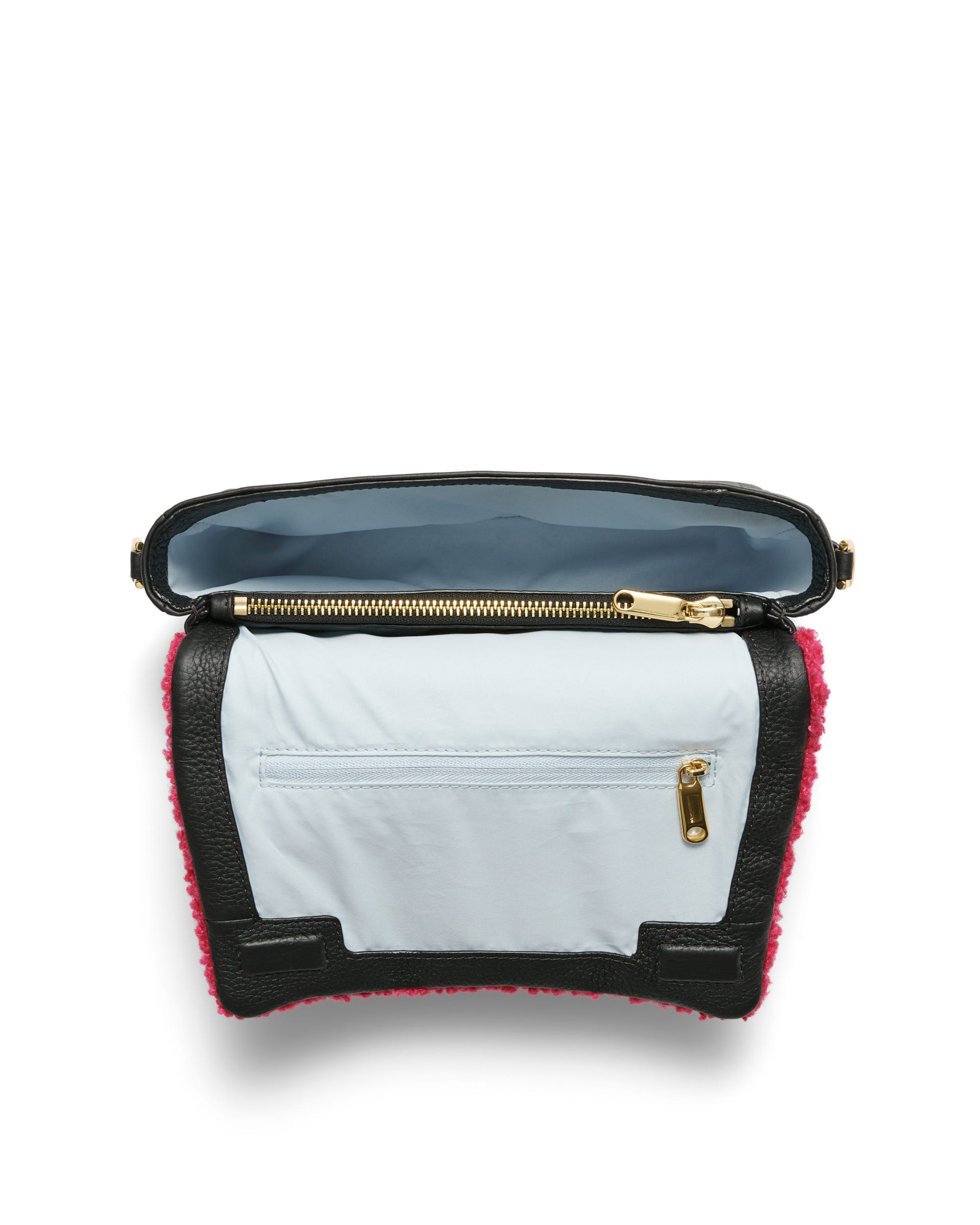 ECCO® Pinch Leather Crossbody Bag - Pink - Birdeye