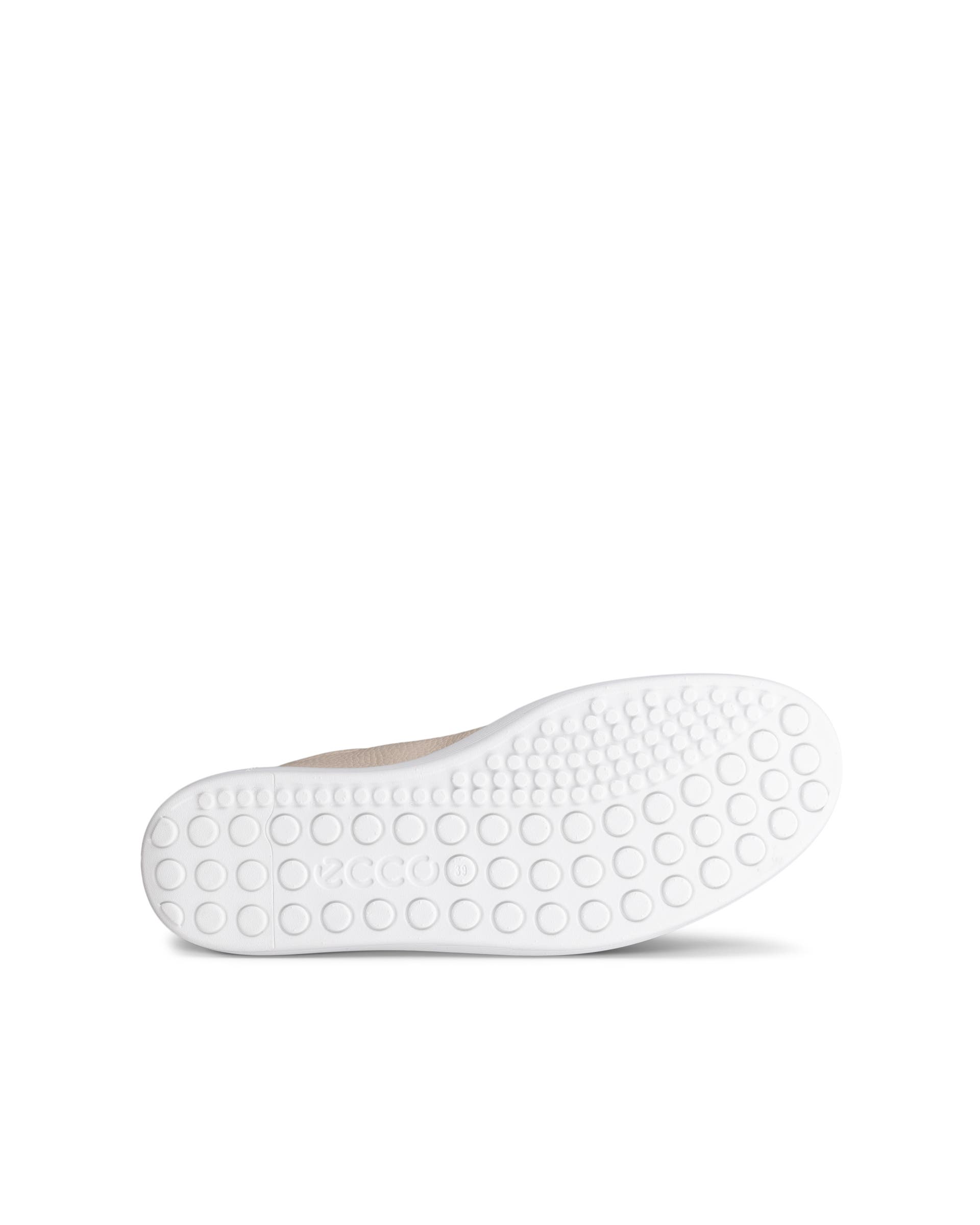 ECCO® Soft 60 Skinnsneaker dam - Beige - Sole