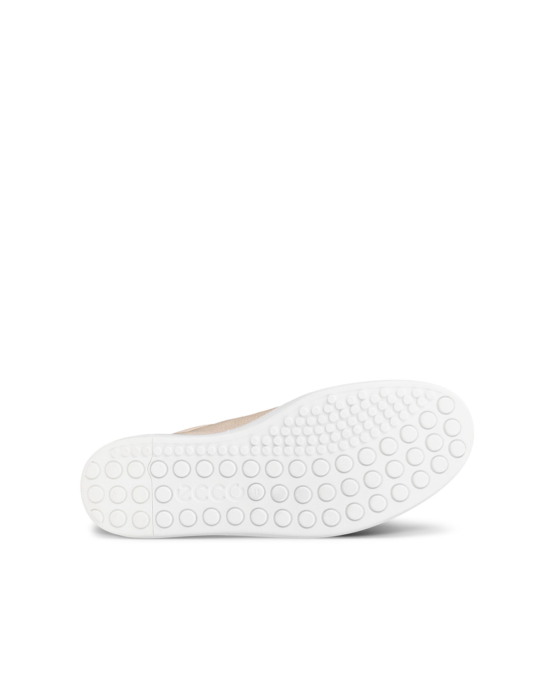 Dámske kožené tenisky ECCO® Soft 60 - Béžová - Sole