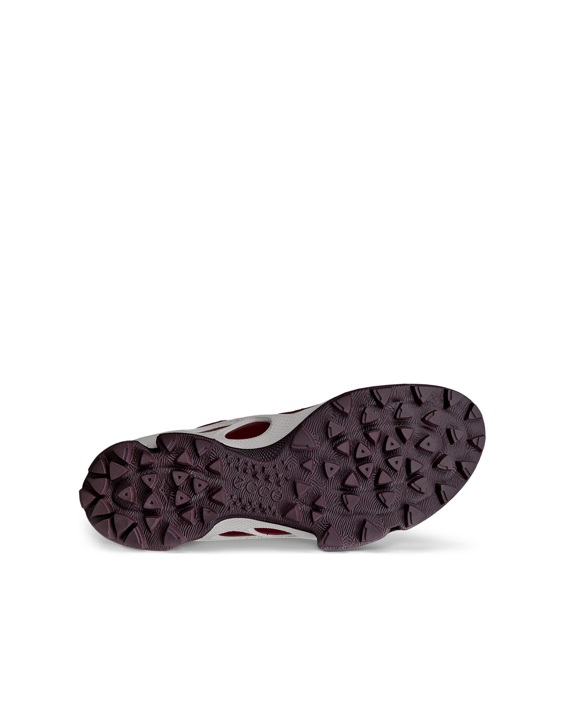 ECCO® BIOM C-TRAIL dames sneaker van textiel met Gore-Tex - Rood - Sole