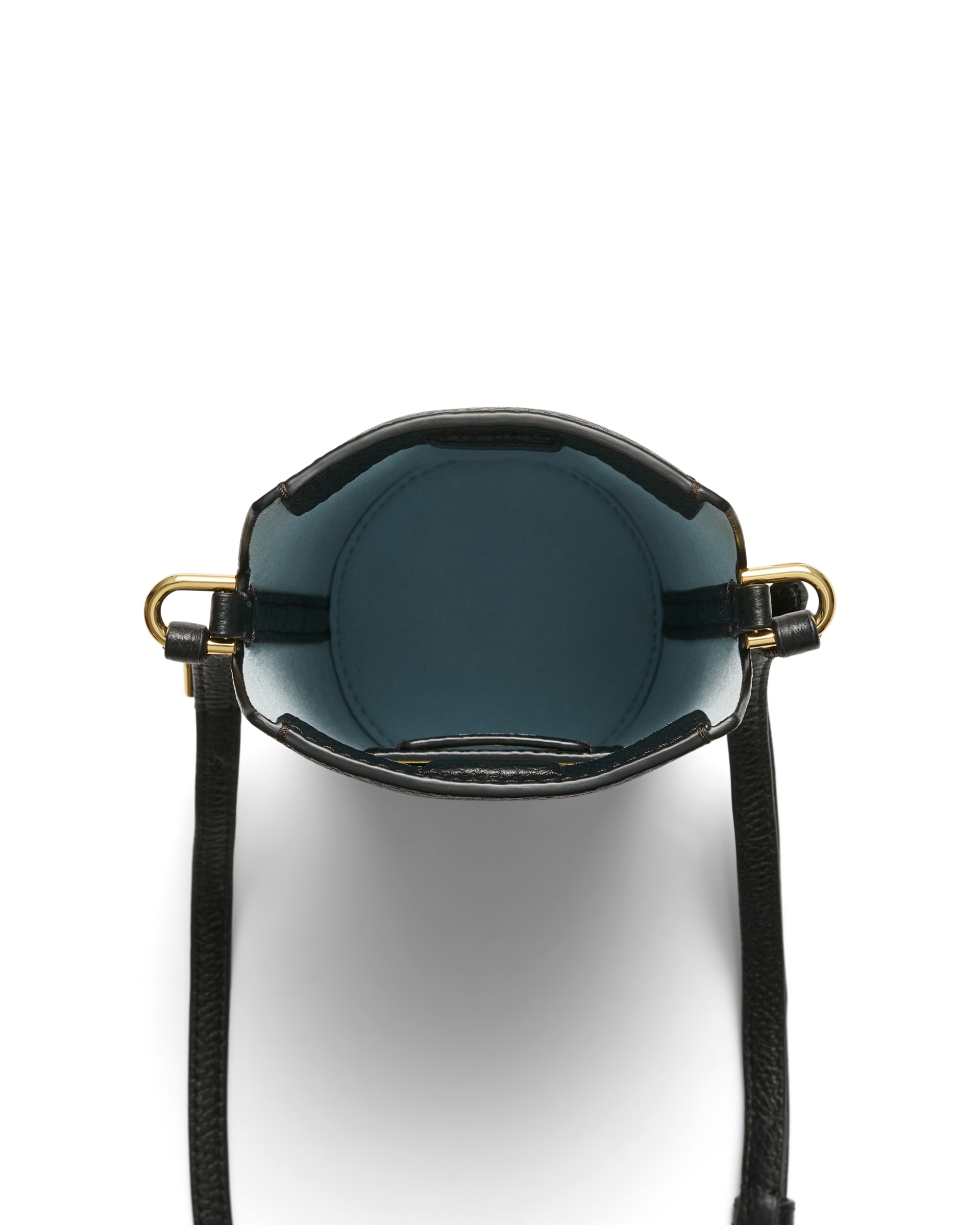 ECCOยฎ Pot Leather Crossbody Bag - Black - Birdeye