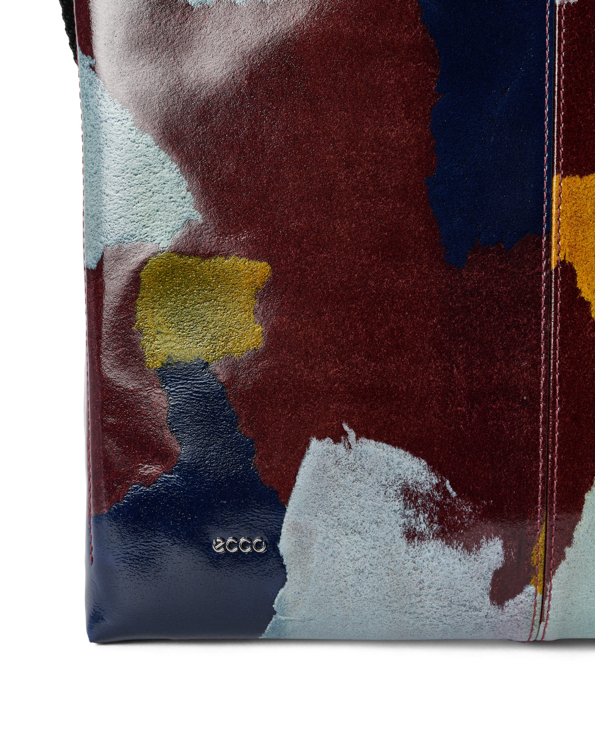 ECCO TOTE SOFT NORTH-SOUTH CAMO LEATHER - Multicolour - Detail-2