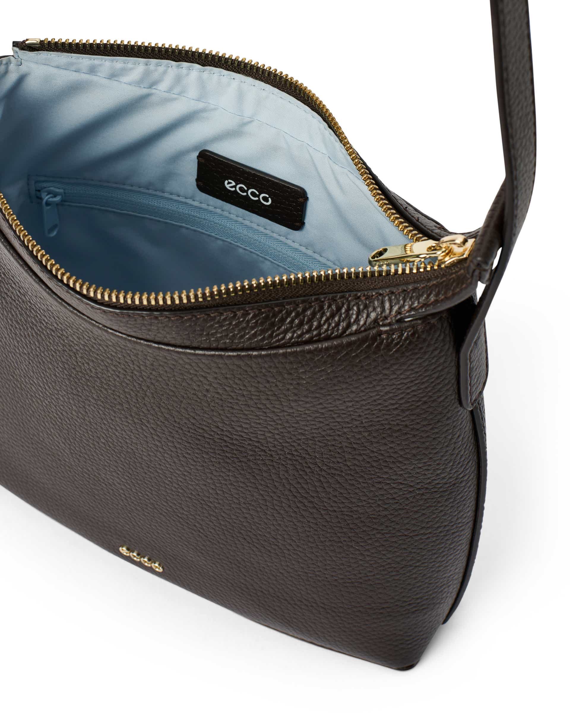 ECCO® COVE CROSSBODY Damen Umhängetasche aus Leder - Braun - Detail-2