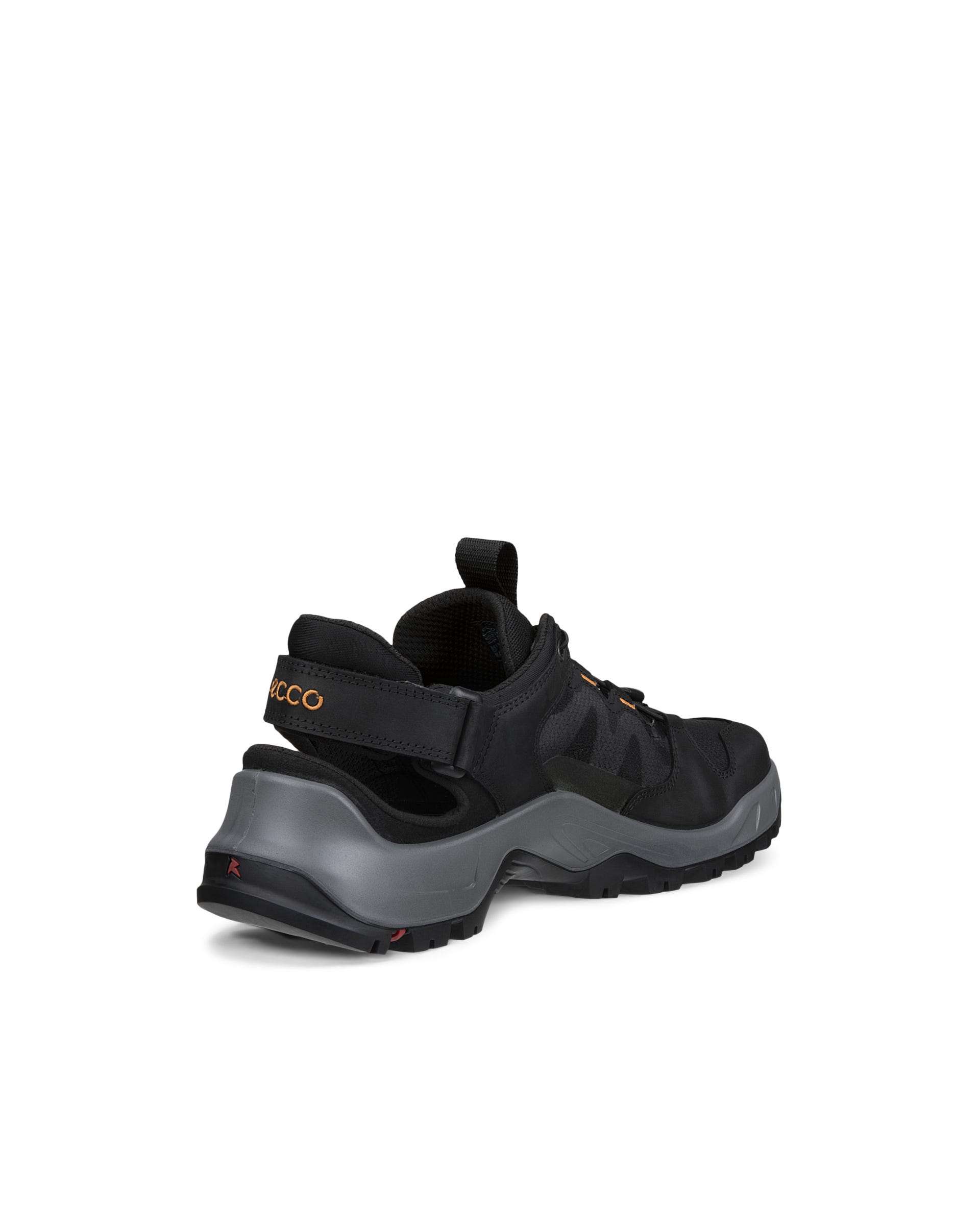 ECCO OFFROAD MEN メンズ レザーサンダル - ブラック - Outside
