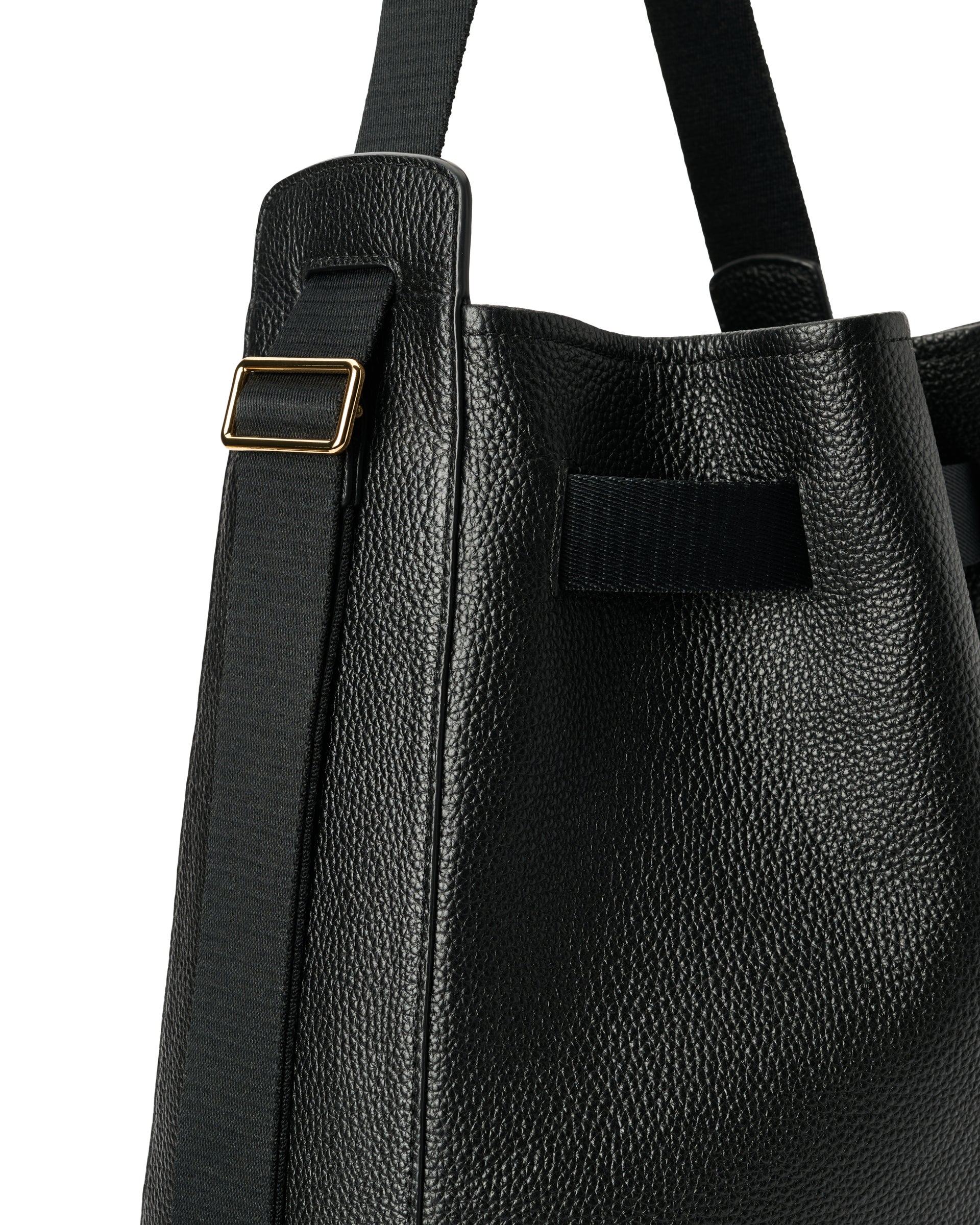 ECCO® Sail Hobo-väska i skinn - Svart - Detail-1