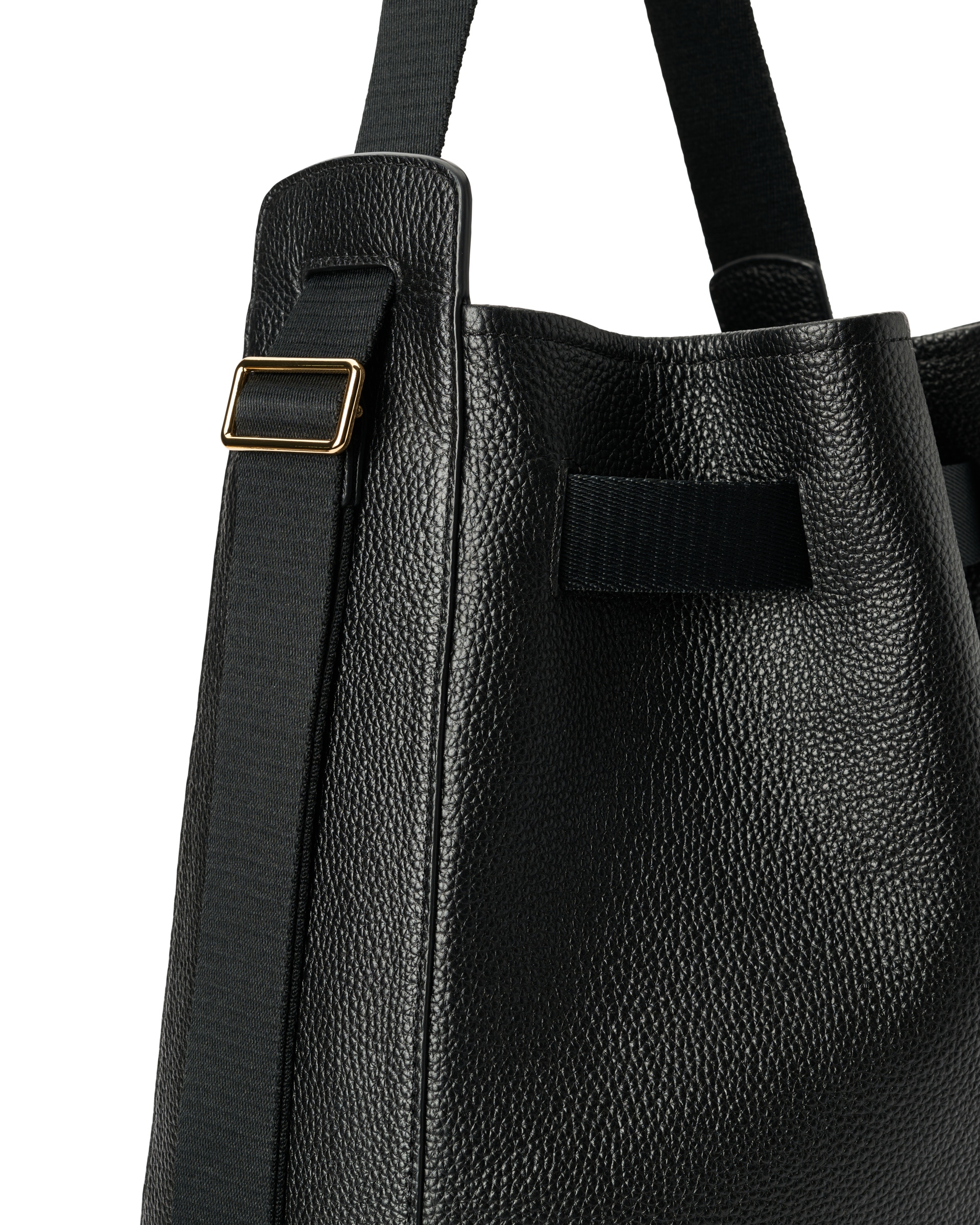 ECCO® Sail Sac hobo en cuir - Noir - Detail-1