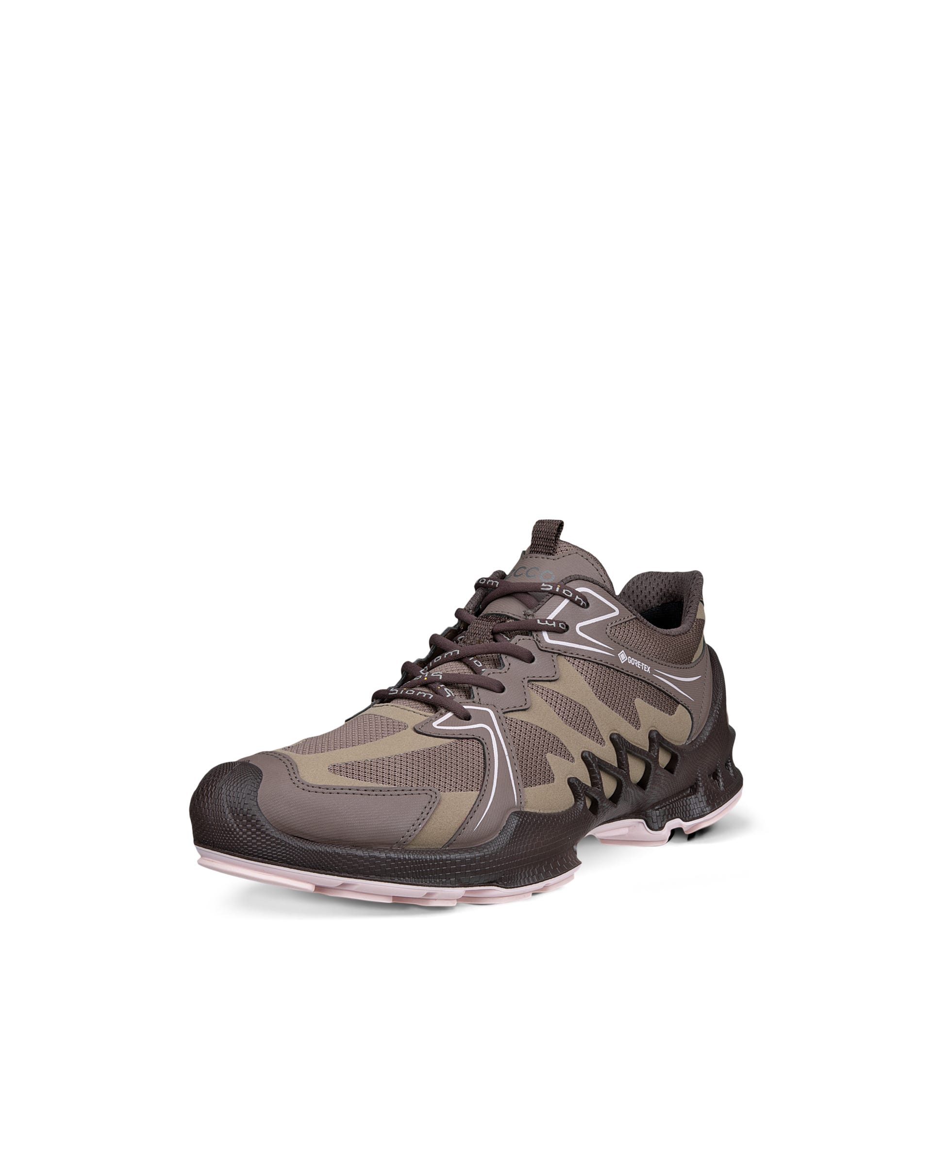 Dámské textilní outdoorové Gore-Tex tenisky ECCO® BIOM AEX - Hnědá - Main