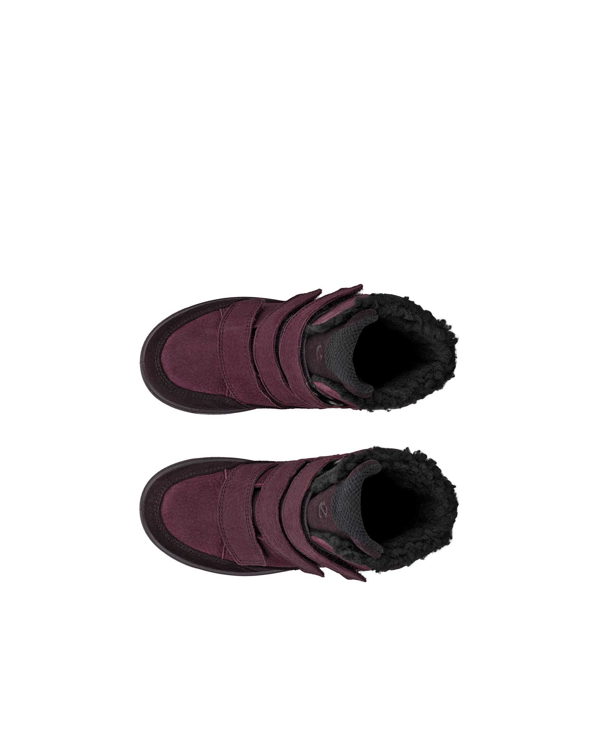 Lasten ECCO® Urban Snowboarder nupukkinahkaiset Gore-Tex -talvinilkkurit - Violetti - Top left pair