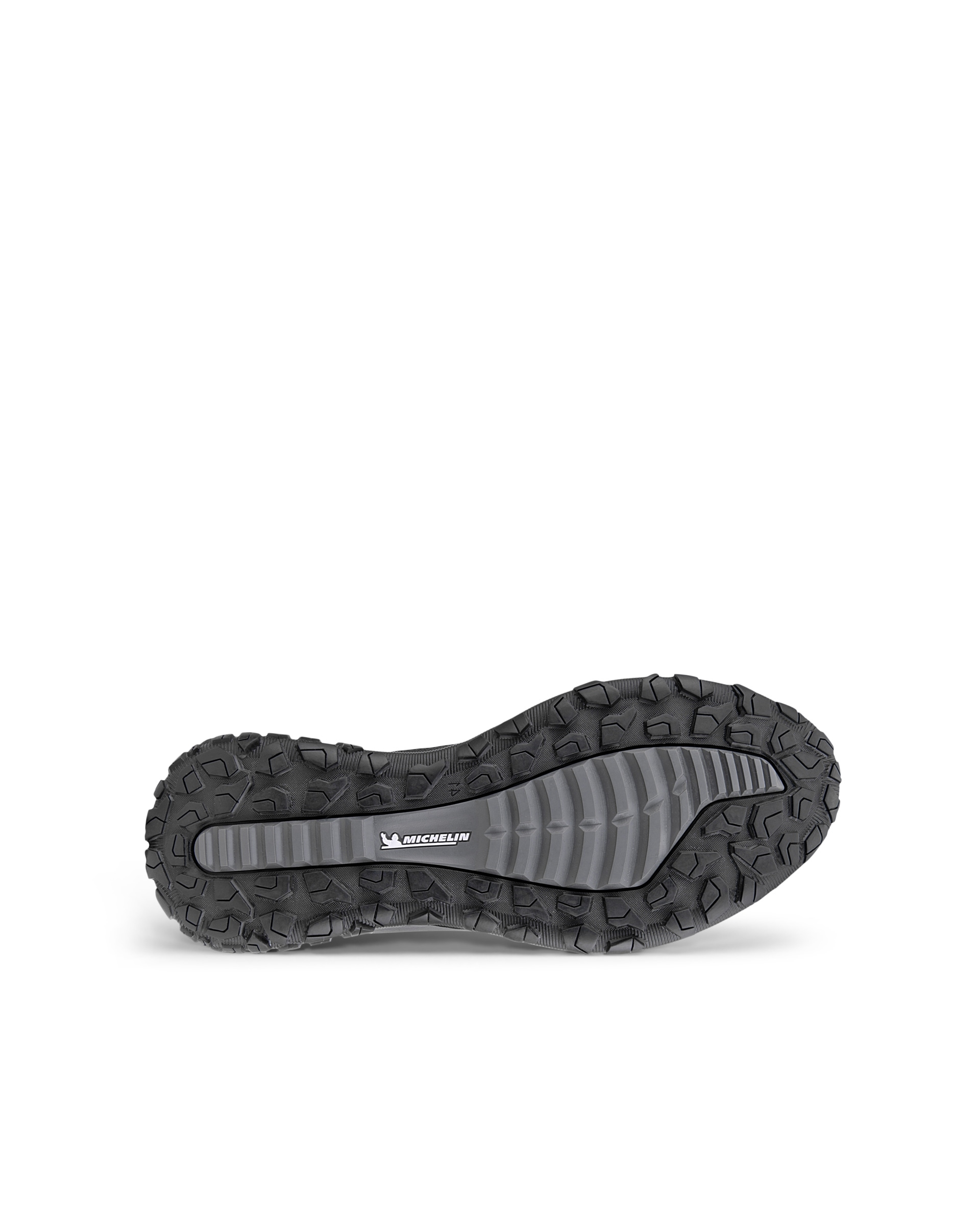 ECCO® ULT-TRN Mid chaussure de randonnée imperméable en nubuck pour homme - Noir - Sole