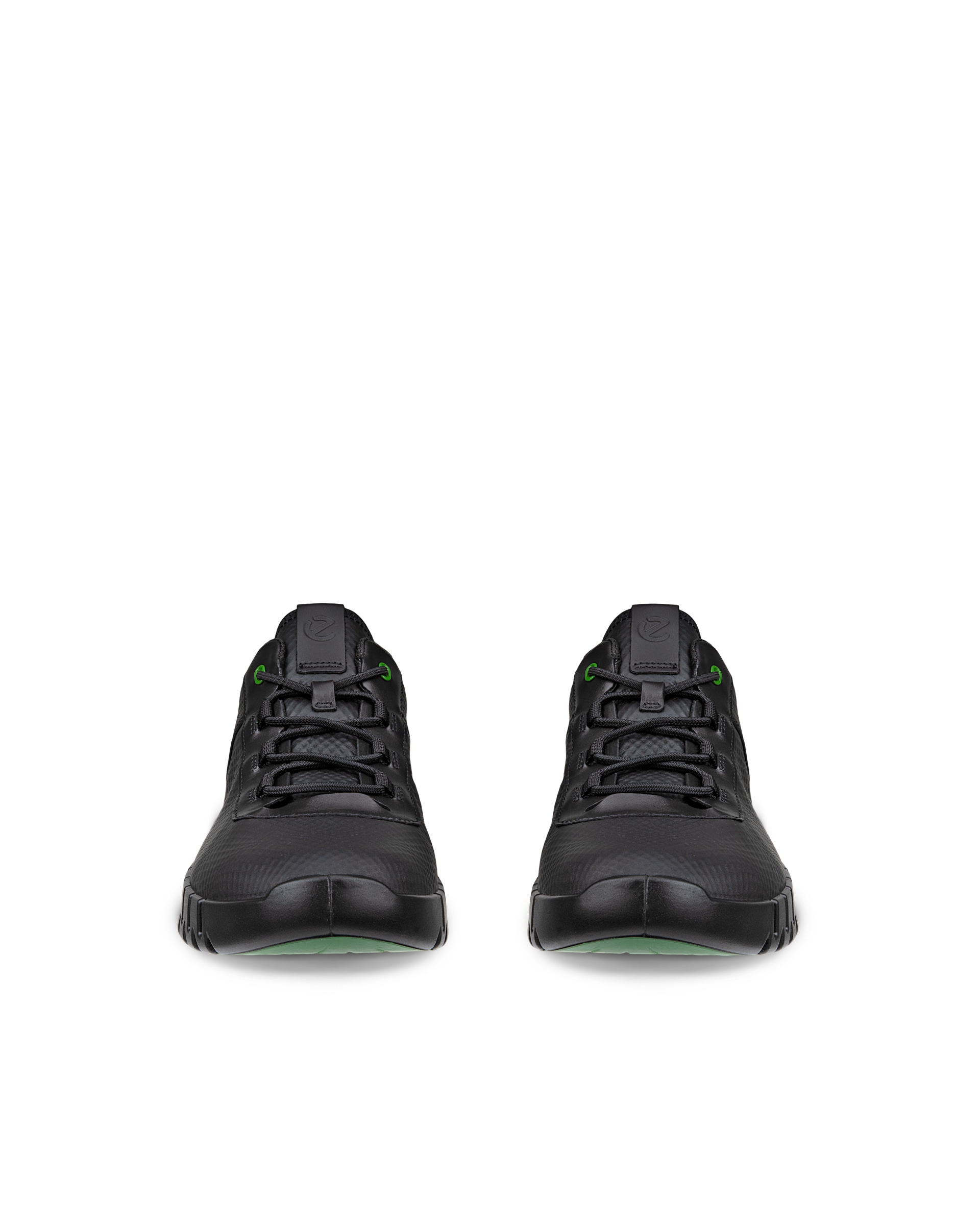 ECCO® Gruuv nahast vabaajajalats meestele - Must - Front pair