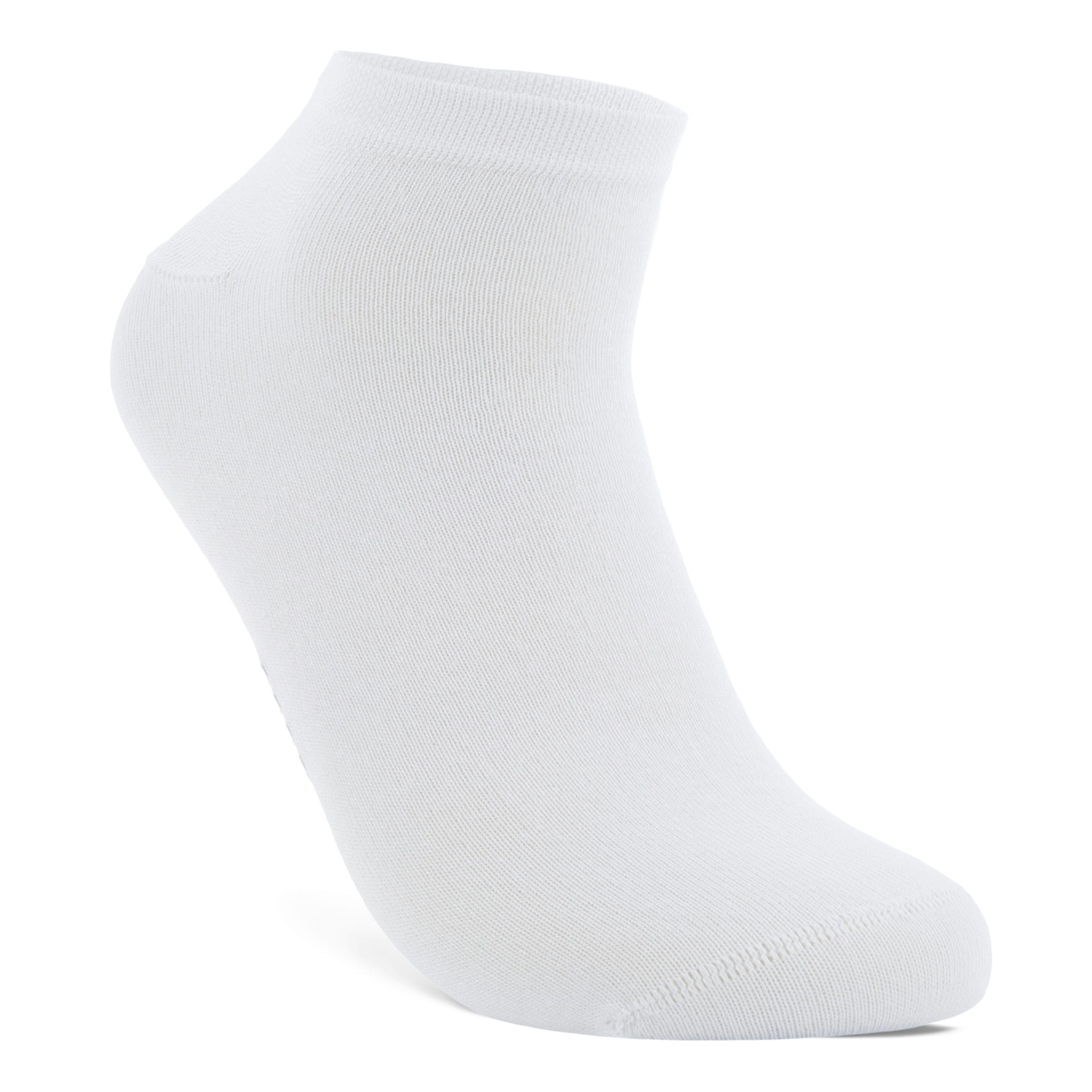 Unisex ECCO® Soft Touch No-Show Socks (2-Pack) - White - Main