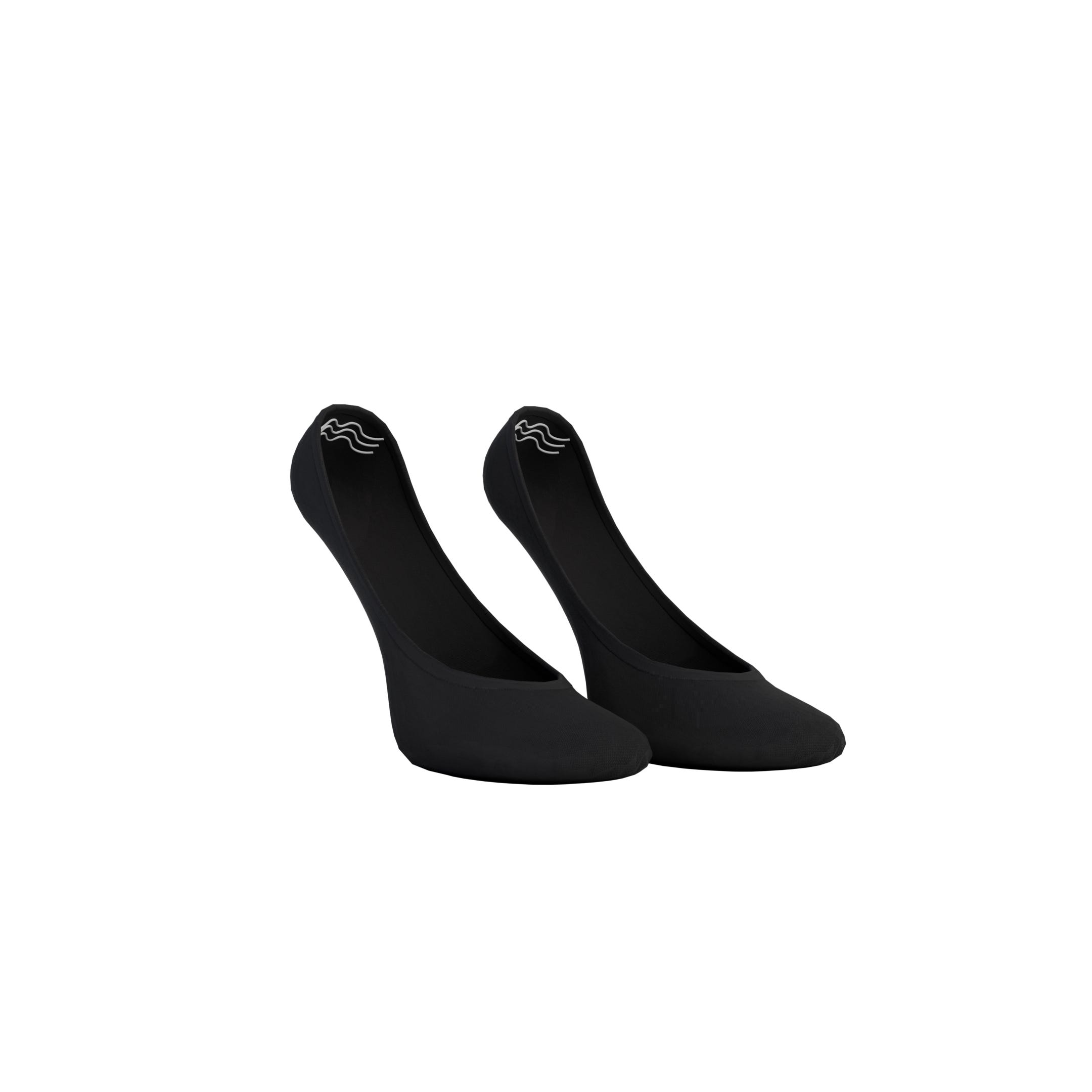 ECCO Classic Longlife In-shoe Sock 2-pack ECCO Socks - Black - Main