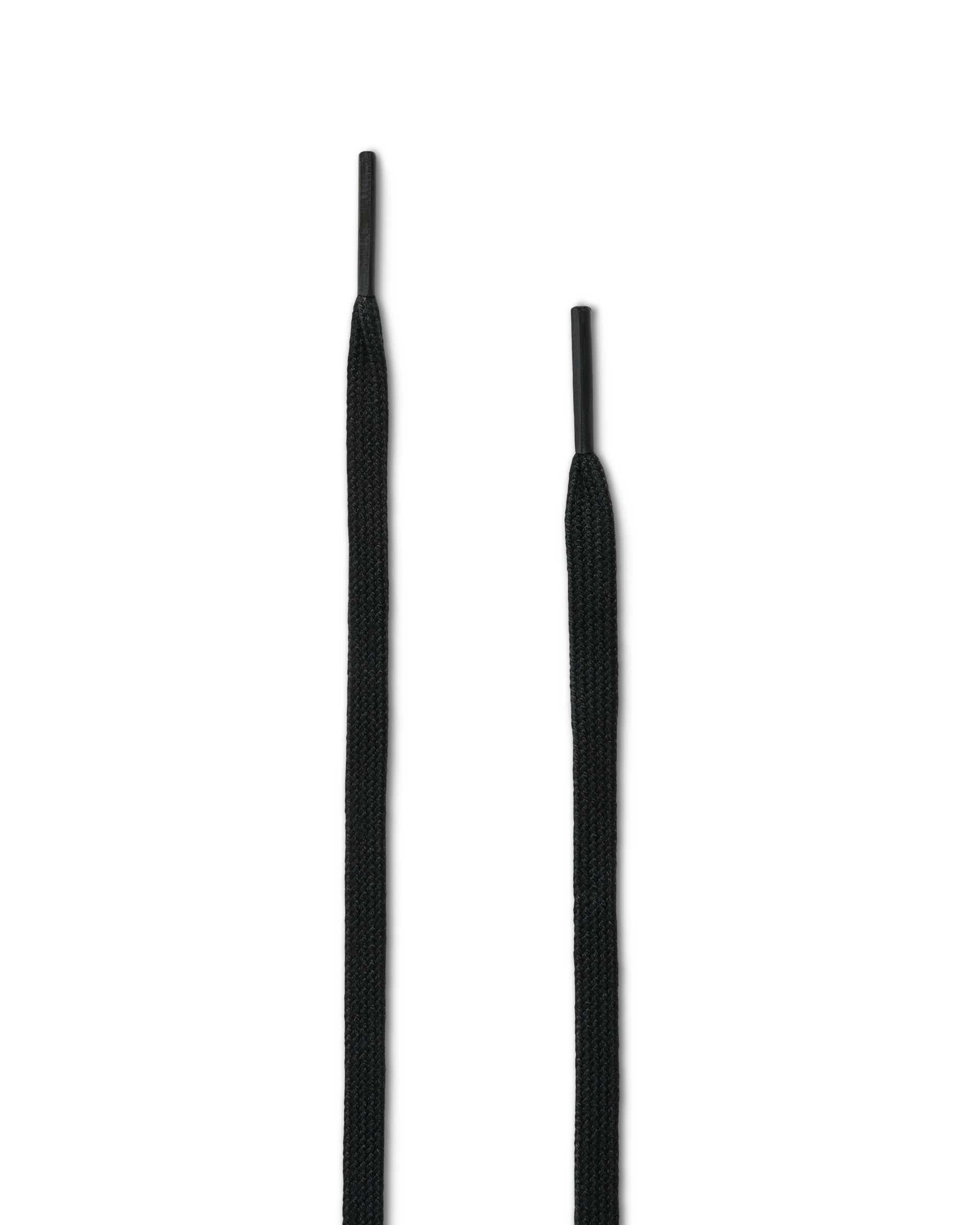 Atacadores espalmados ECCO® Flat - Preto - Detail-1