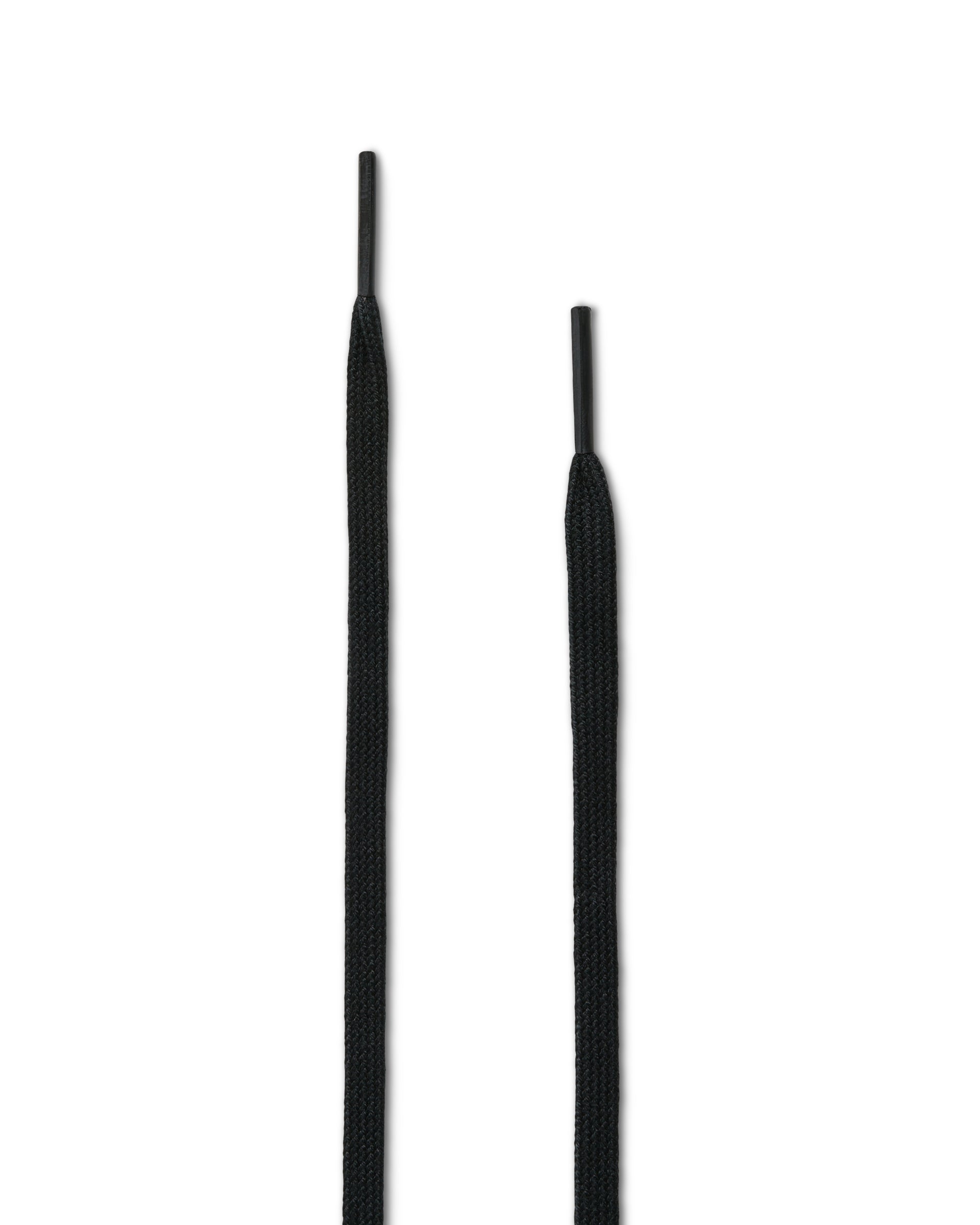 Atacadores espalmados ECCO® Flat - Preto - Detail-1