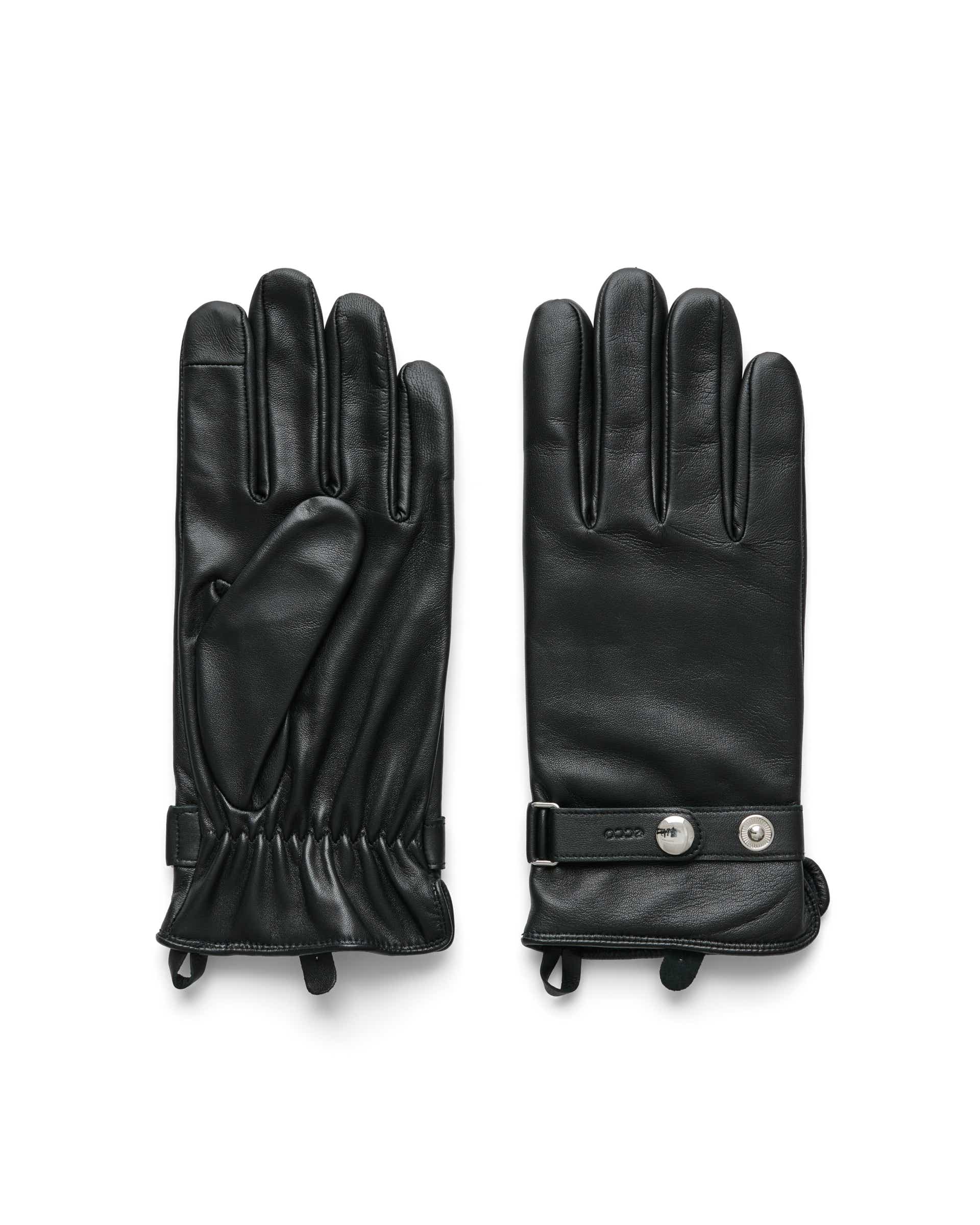 ECCO® Gloves læderhandsker til herrer - Sort - Main