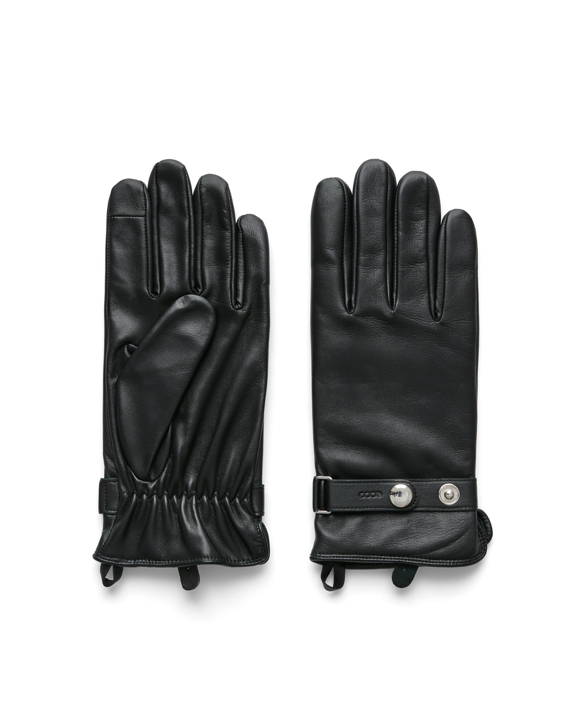 ECCO® Gloves læderhandsker til herrer - Sort - Main
