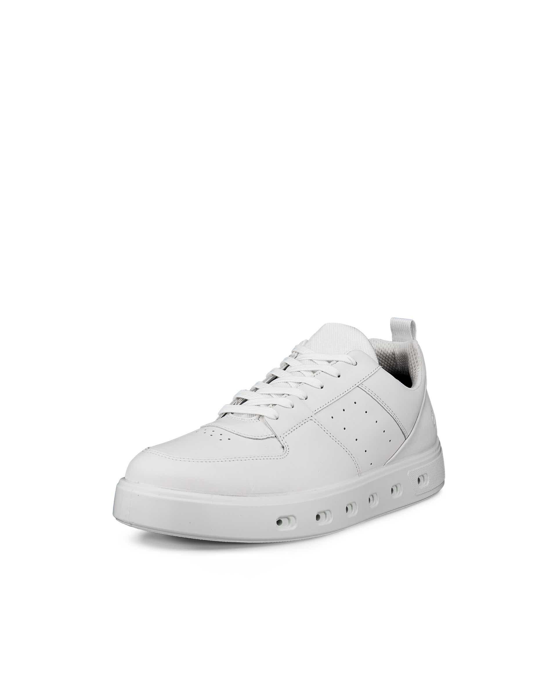ECCO® Street 720 baskets en cuir Gore-Tex pour homme - Blanc - Main