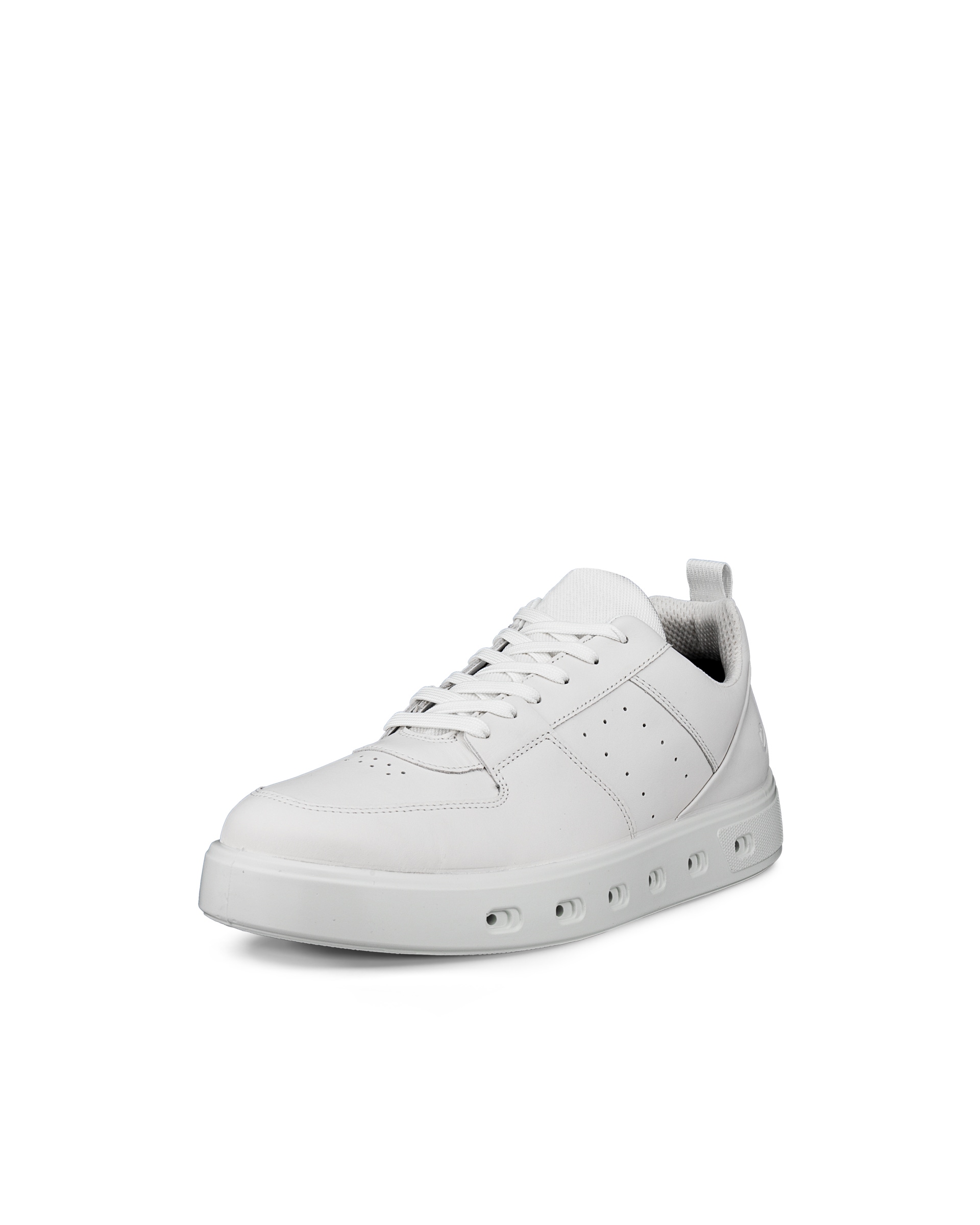 ECCO® Street 720 baskets en cuir Gore-Tex pour homme - Blanc - Main