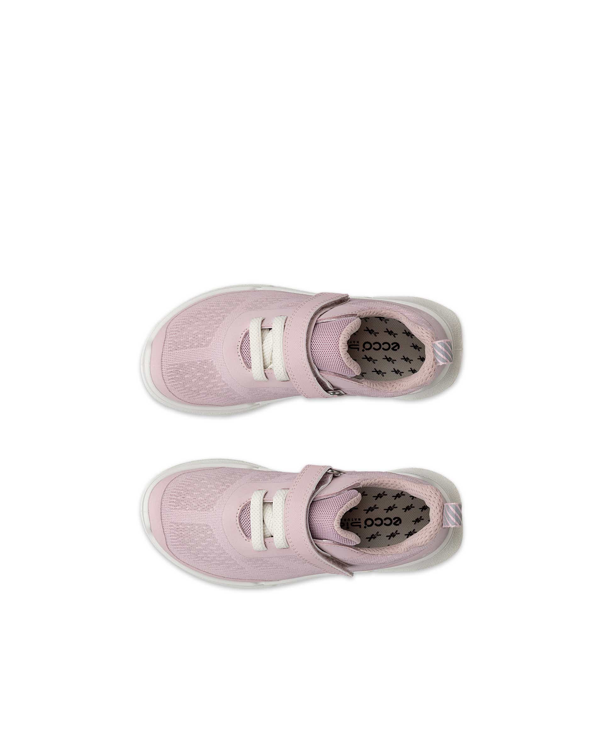 ECCO® Urban Mini bottines en daim pour enfant - Rose - Top left pair
