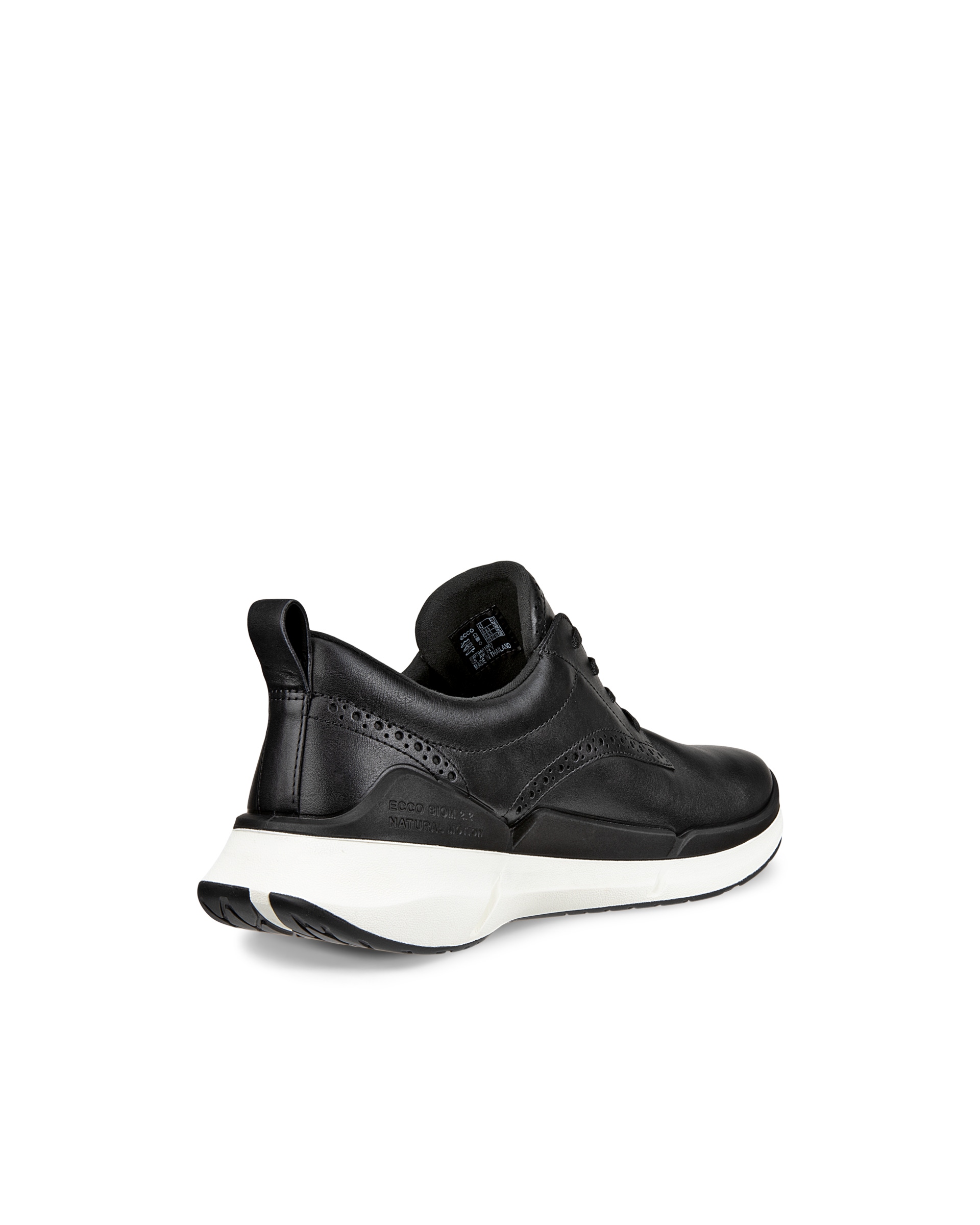 Men's ECCO® Biom 2.2 Hybrid Leather Sneaker - Black - Back