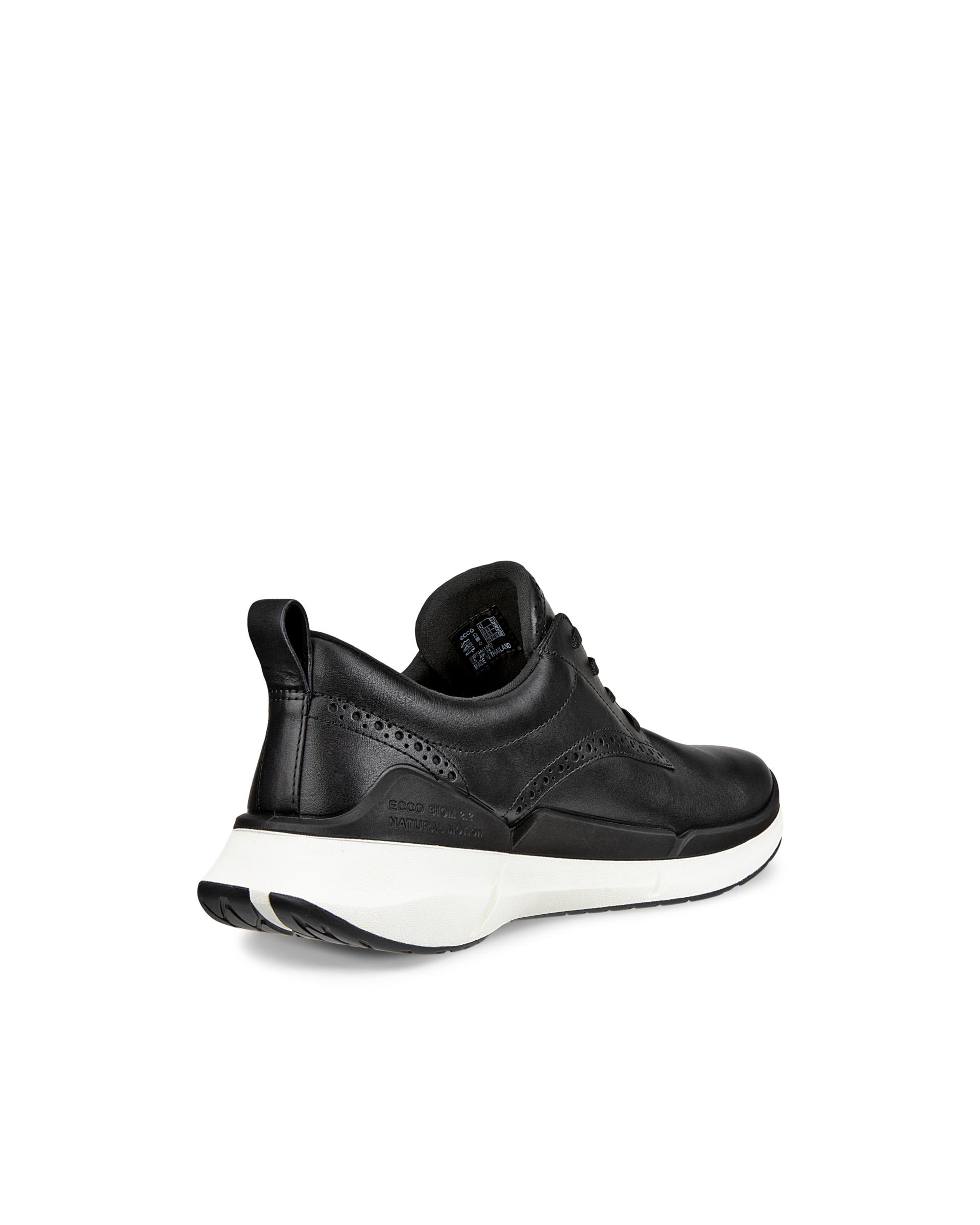 ECCO® Biom 2.2 Hybrid baskets en cuir pour homme - Noir - Back