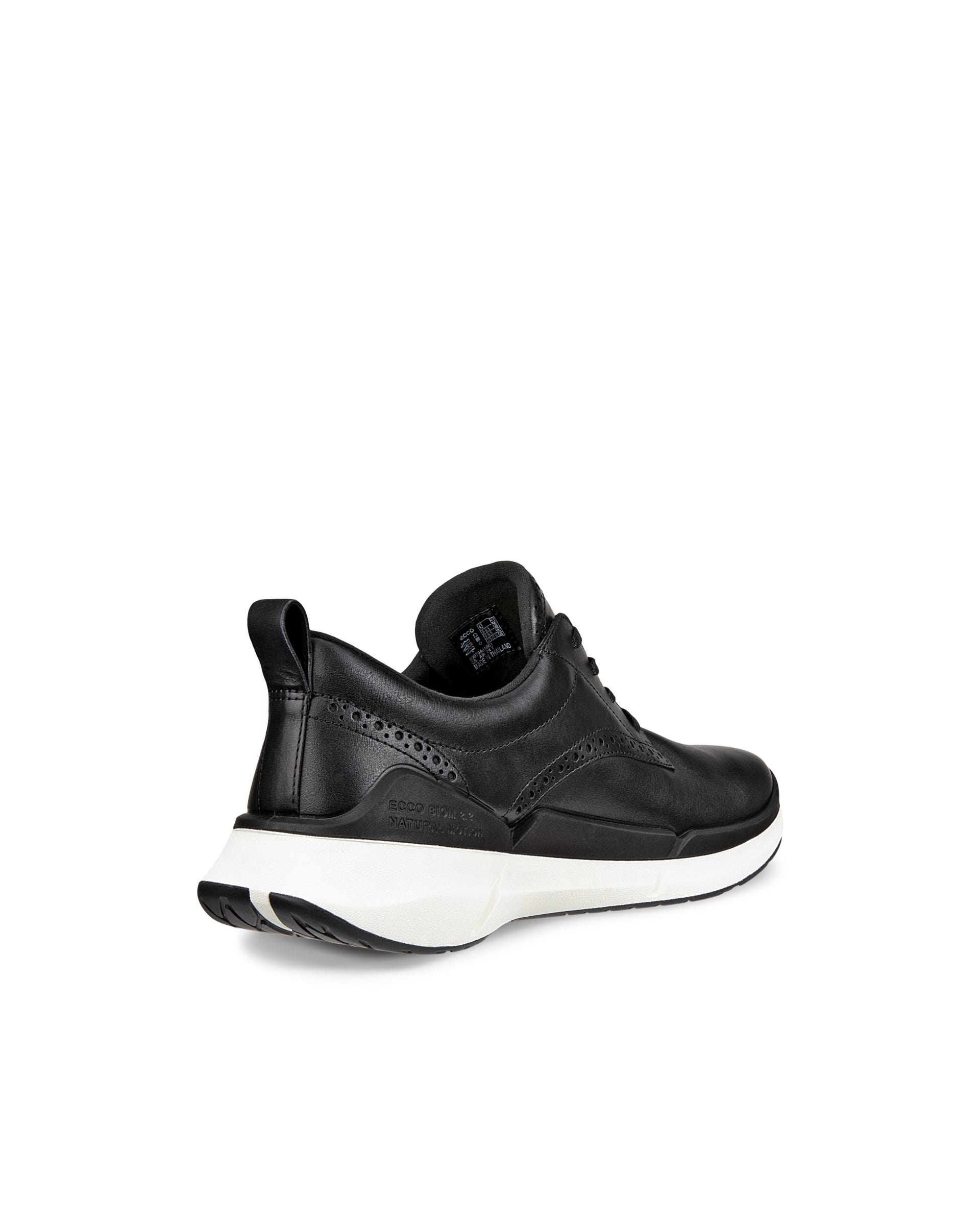 ECCO® Biom 2.2 Hybrid baskets en cuir pour homme - Noir - Back