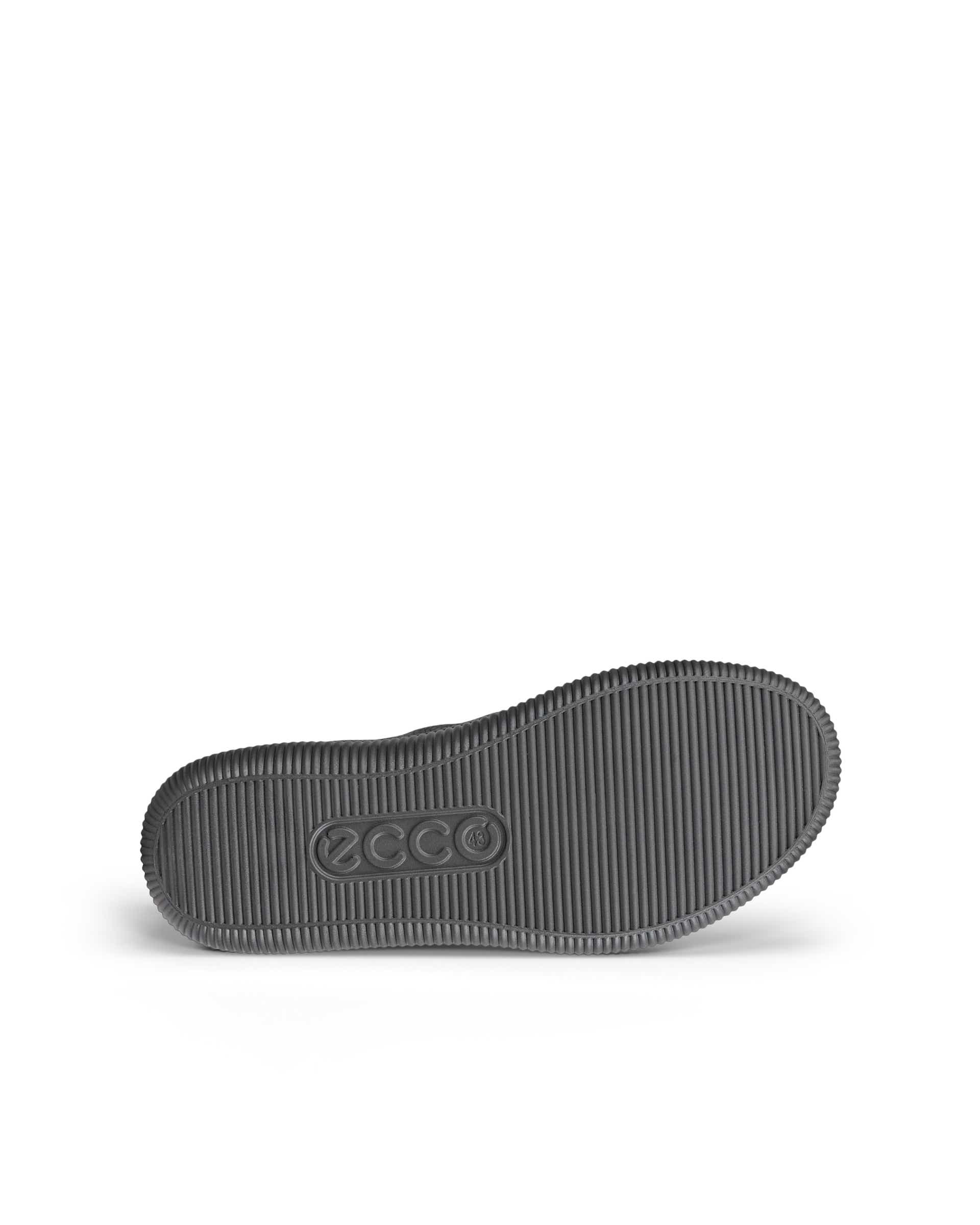 ECCO® SOFT ZERO heren nubuck sneaker - Grijs - Sole