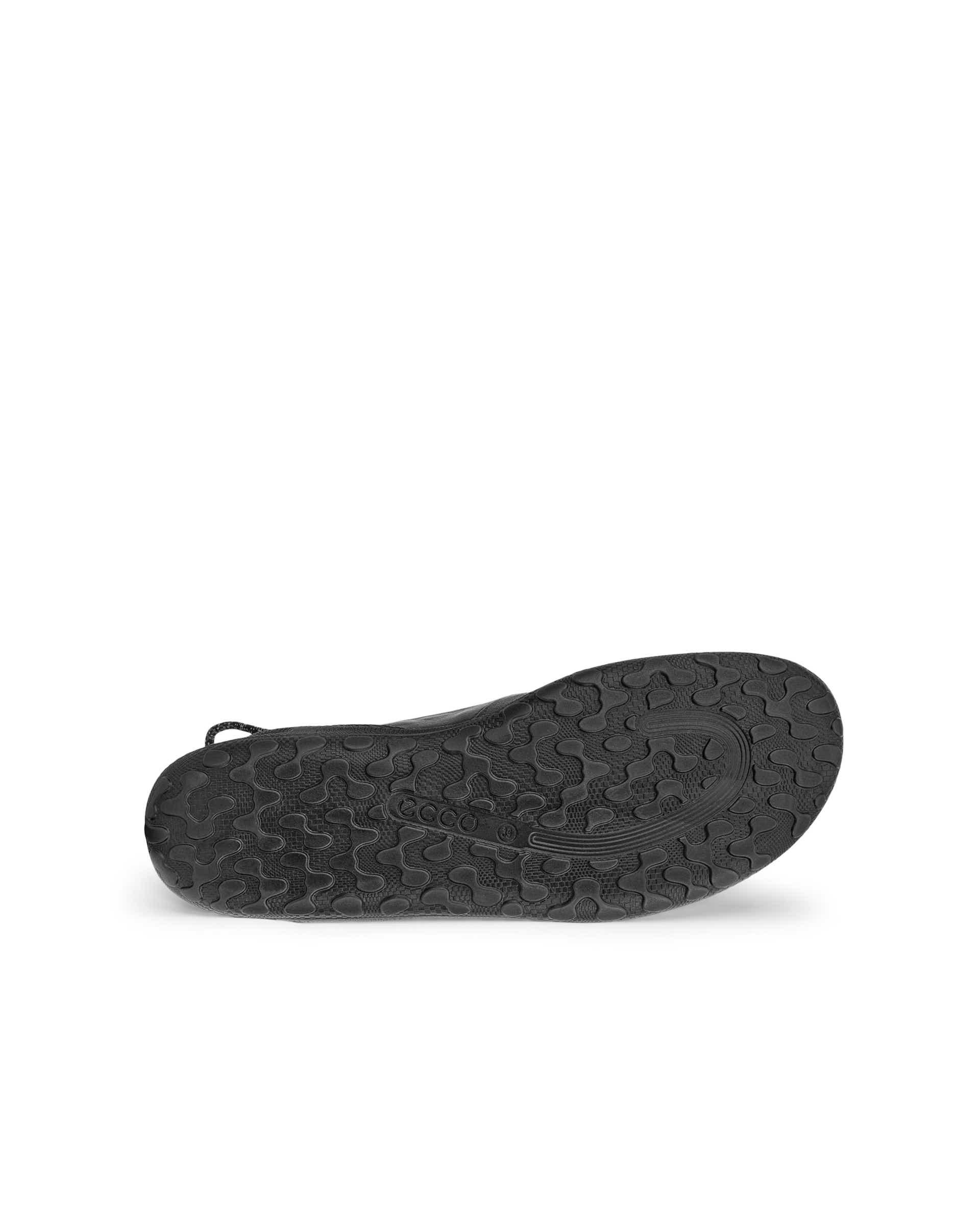 ECCO® BIOM Lite baskets de plein air en cuir pour femme - Noir - Sole