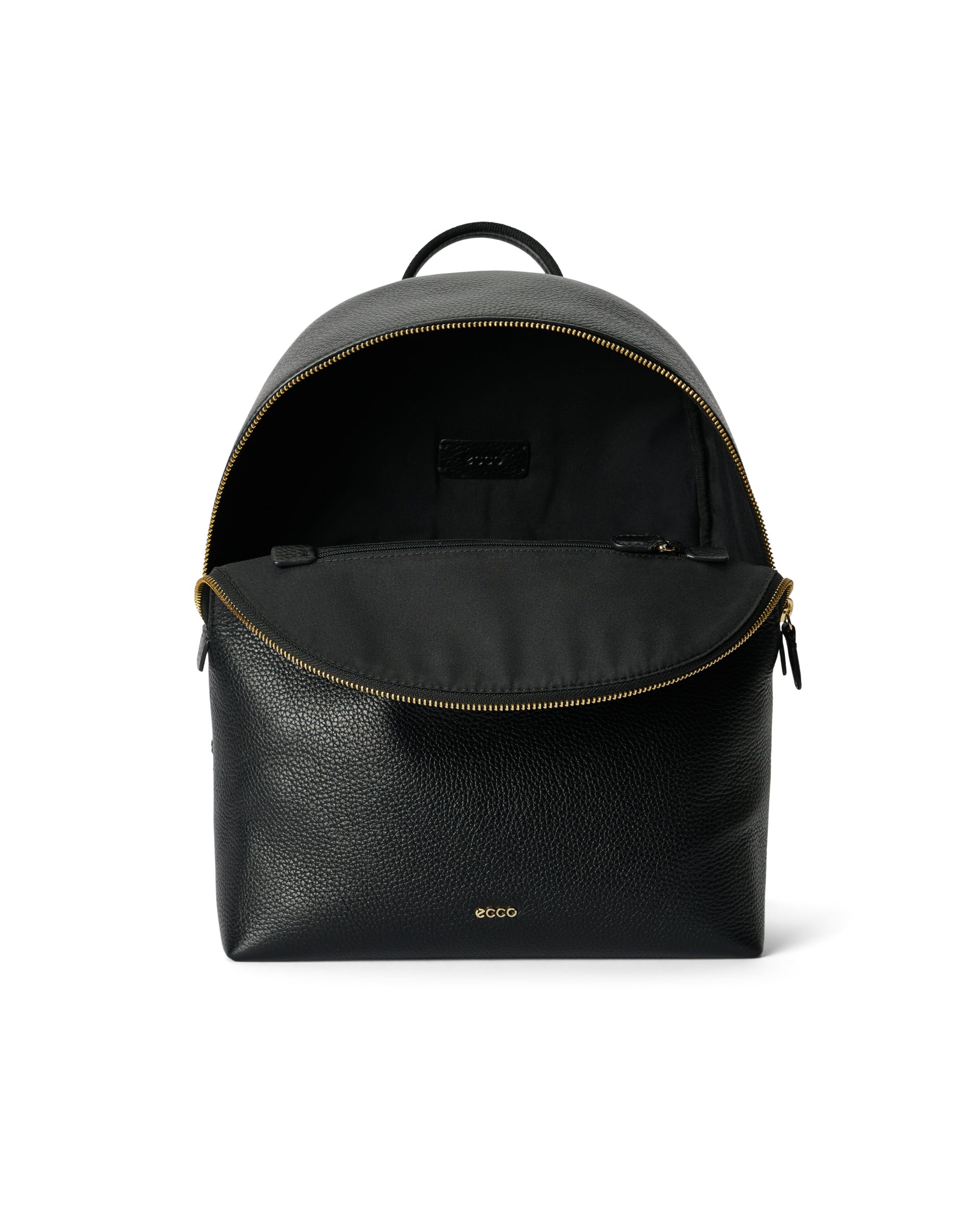 ECCO Backpack M - Black - Inside
