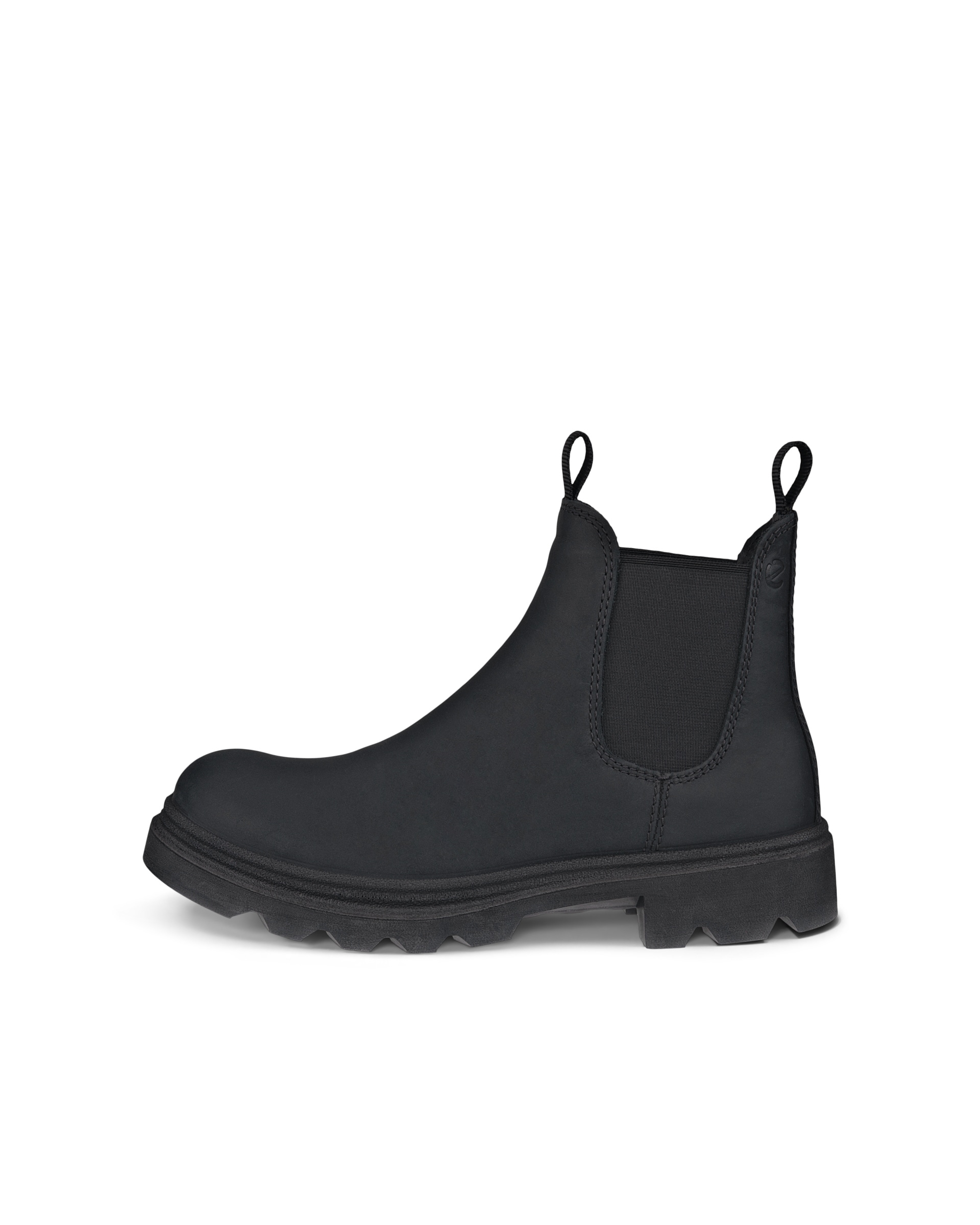 ECCO® Grainer Dames nubuck Chelsea boot - Zwart - Outside