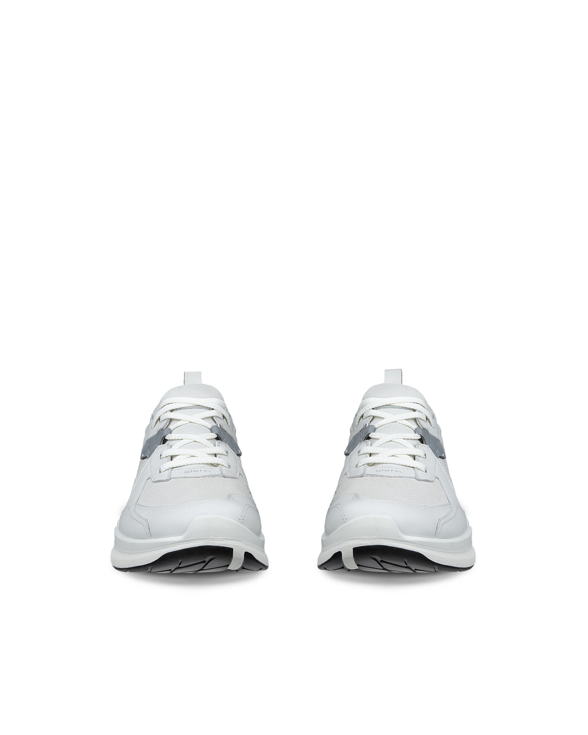 ECCO biom 2.2 WOMEN ウィメンズ レザーGore-Texスニーカー - ホワイト - Front pair
