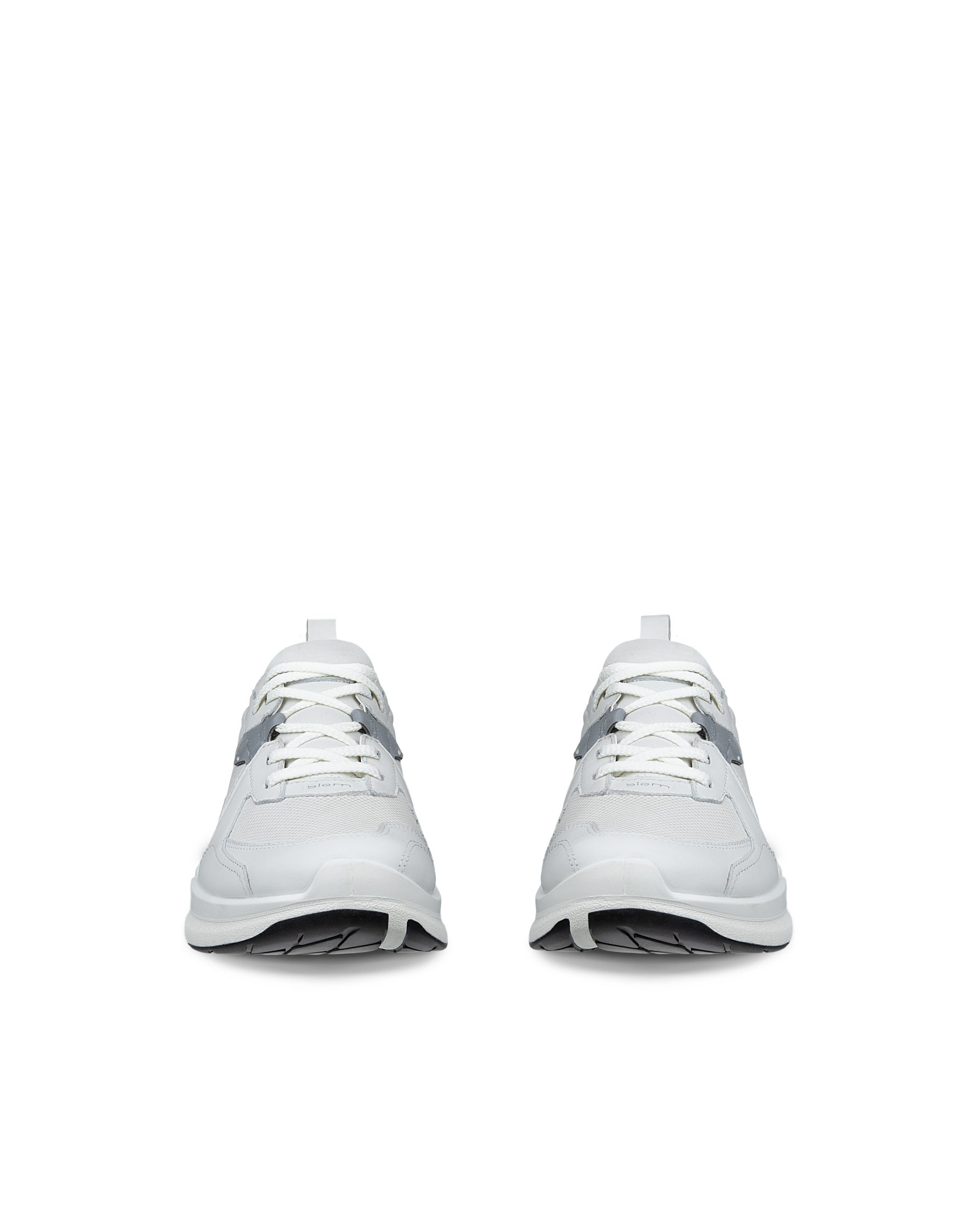 ECCO biom 2.2 WOMEN ウィメンズ レザーGore-Texスニーカー - ホワイト - Front pair