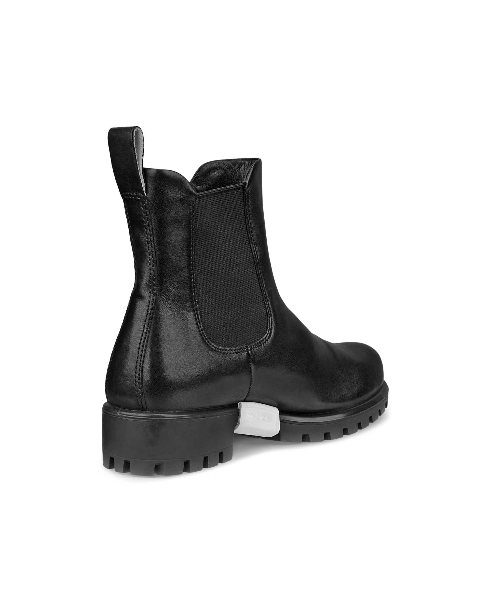 ECCO® Modtray Dames leren Chelsea boot - Zwart - Back