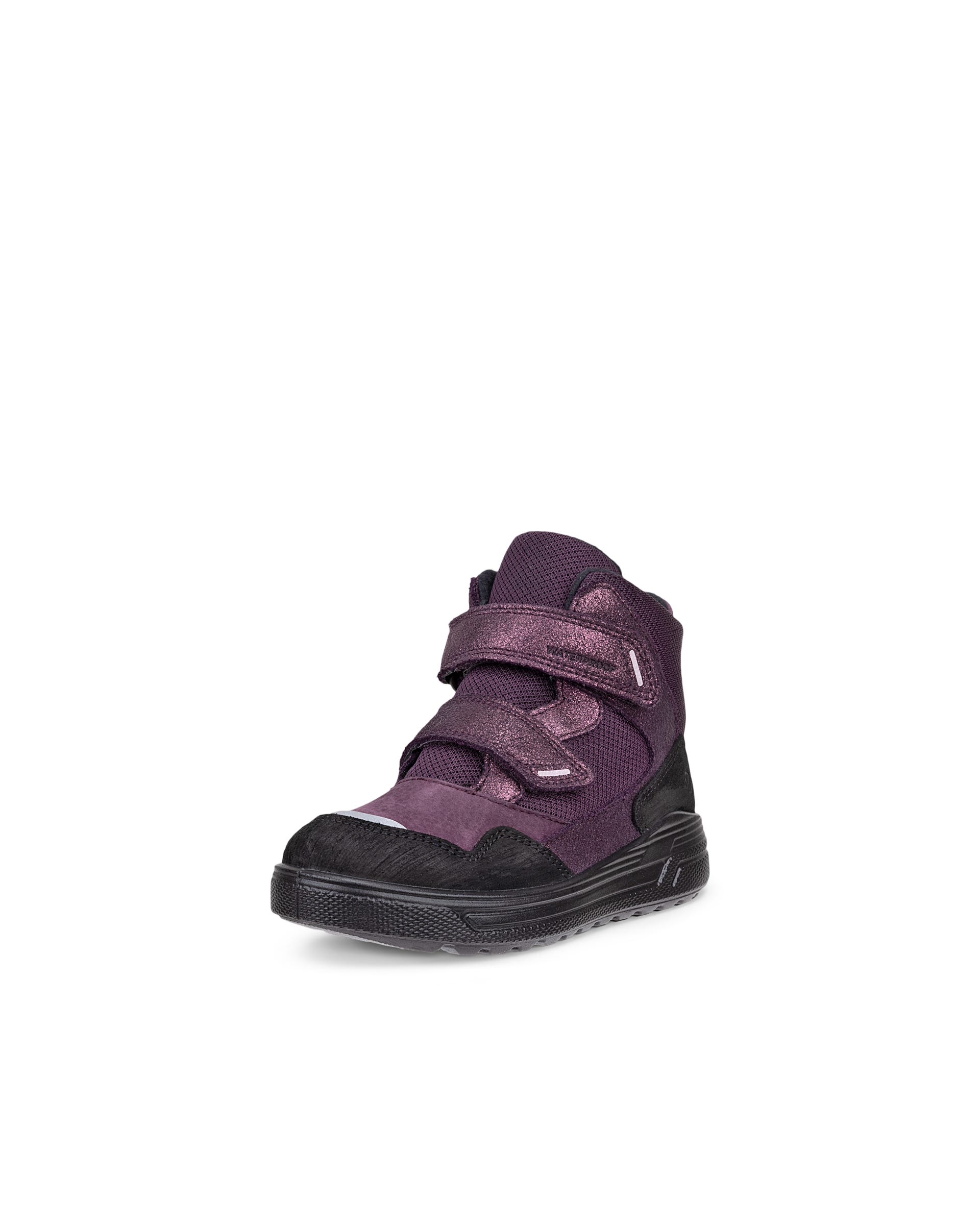 ECCO® URBAN SNOWBOARDER vnterstøvler i vandtæt i læder til børn - Lilla - Outside