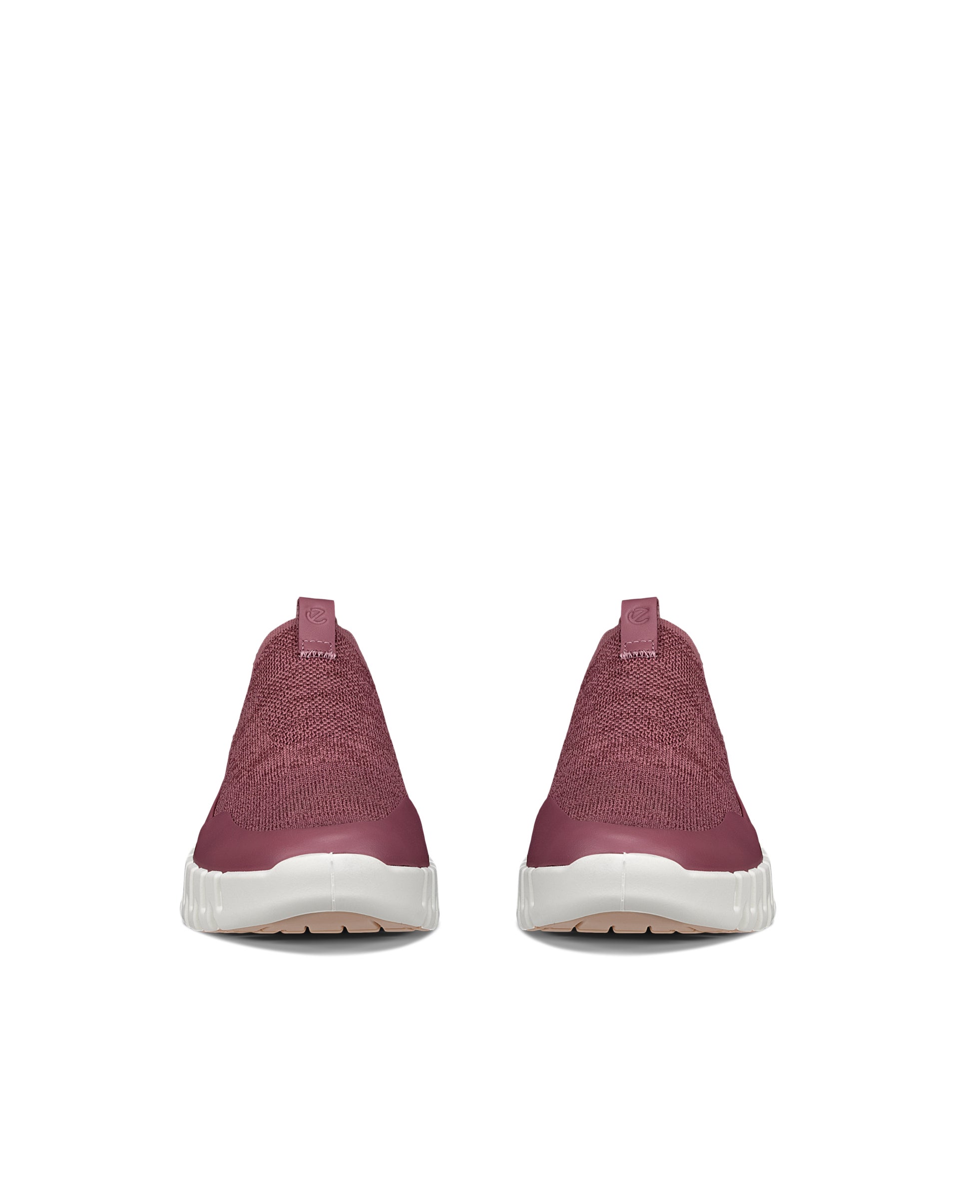 Women's ECCO® Gruuv Textile Slip-In Sneaker - Pink - Front pair