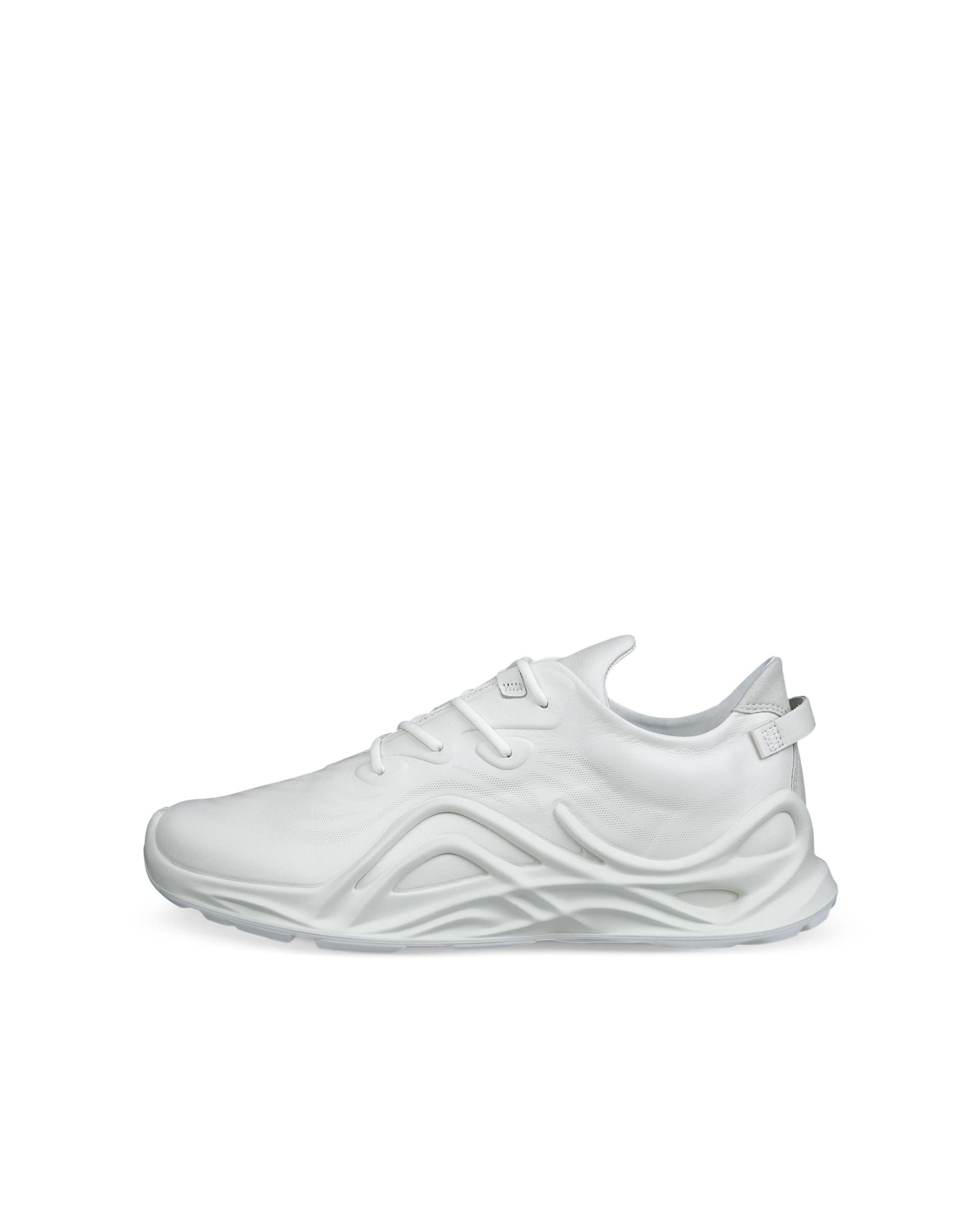 ECCO® Biom Infinite Dames leren sneaker - Wit - Outside