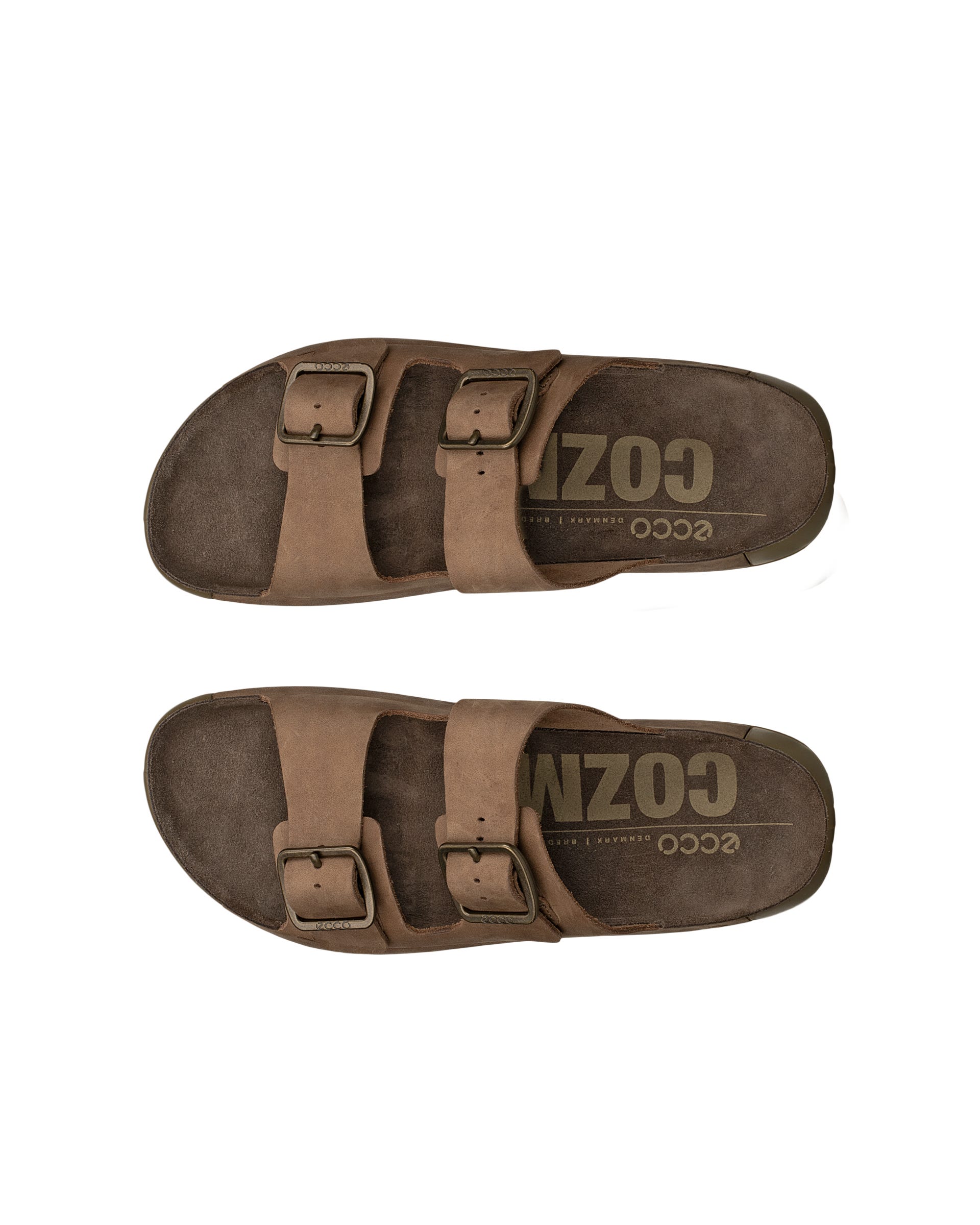 ECCO COZMO M CASUAL BUCKLE - Brown - Outside